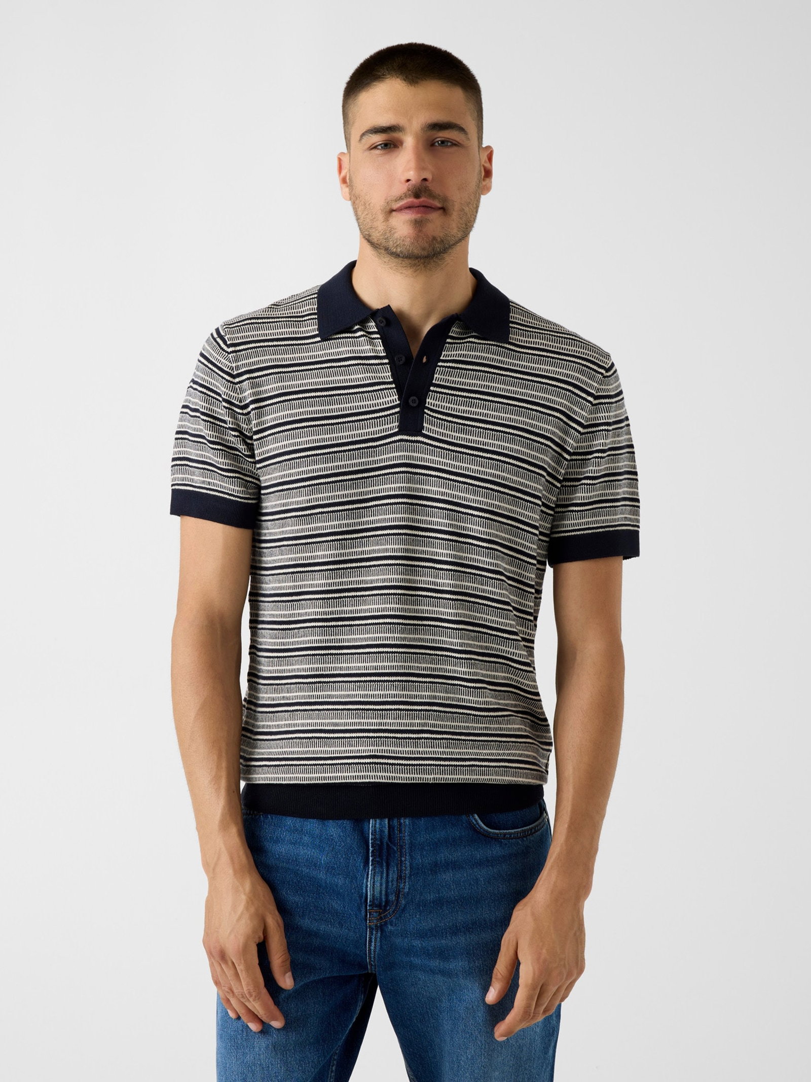 Guess Gestreepte Polotrui in multicolor