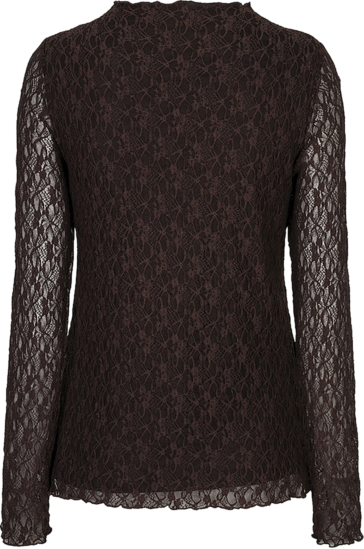 Esqualo Top Lace Bruin dames