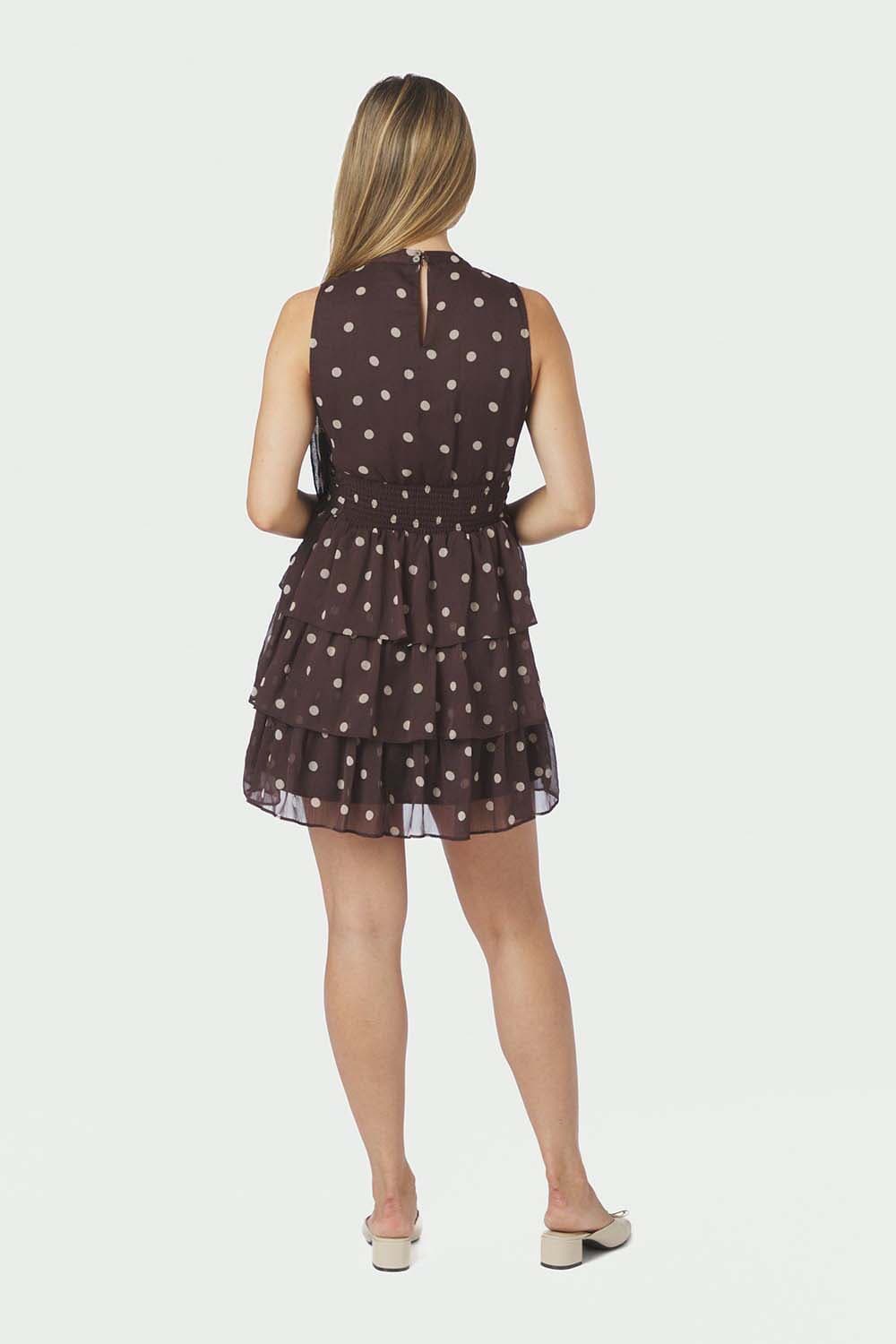Neo Noir Jurk May Bruin dames