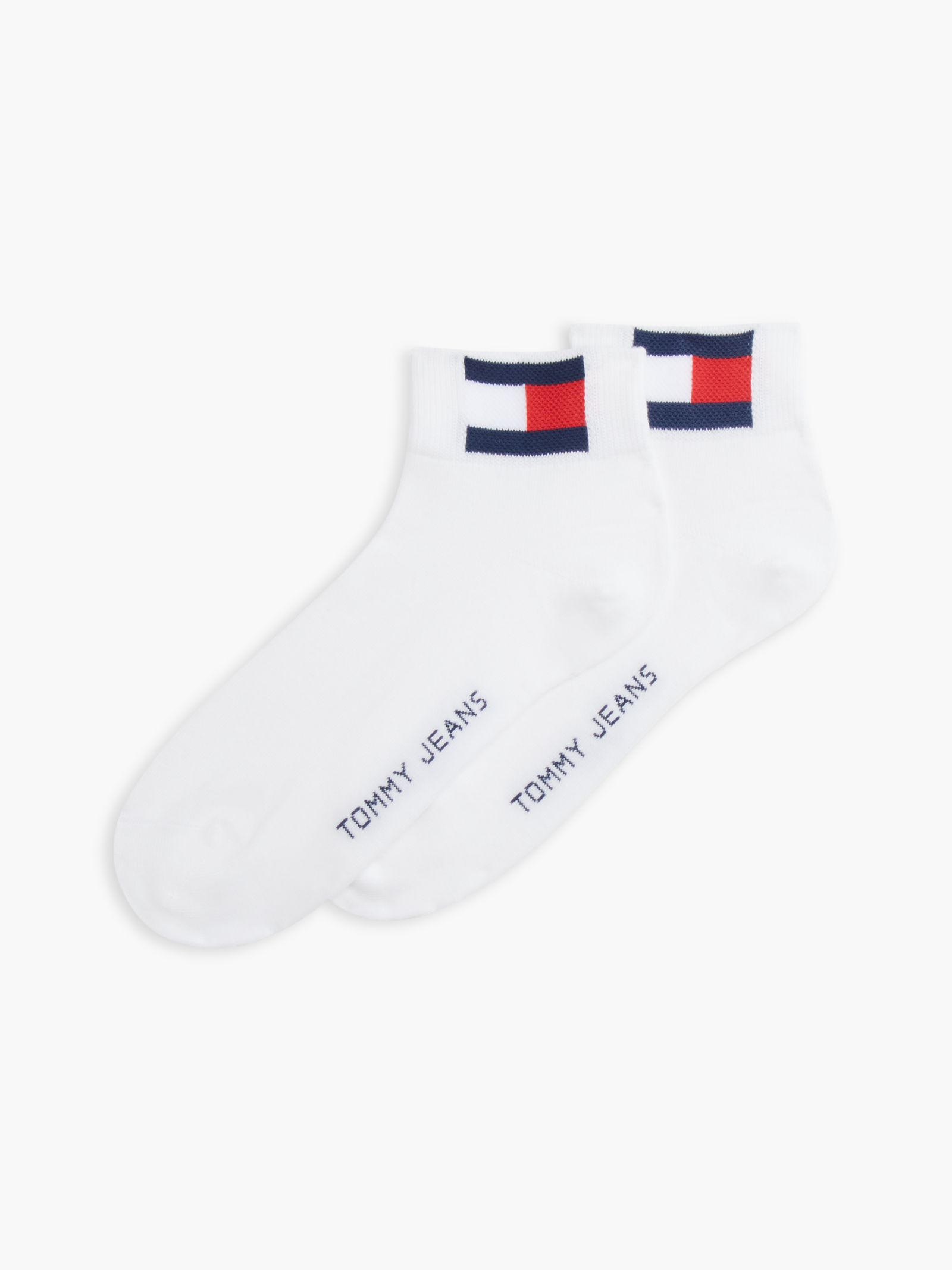 Tommy Jeans Set van 2 enkelsokken met vlag