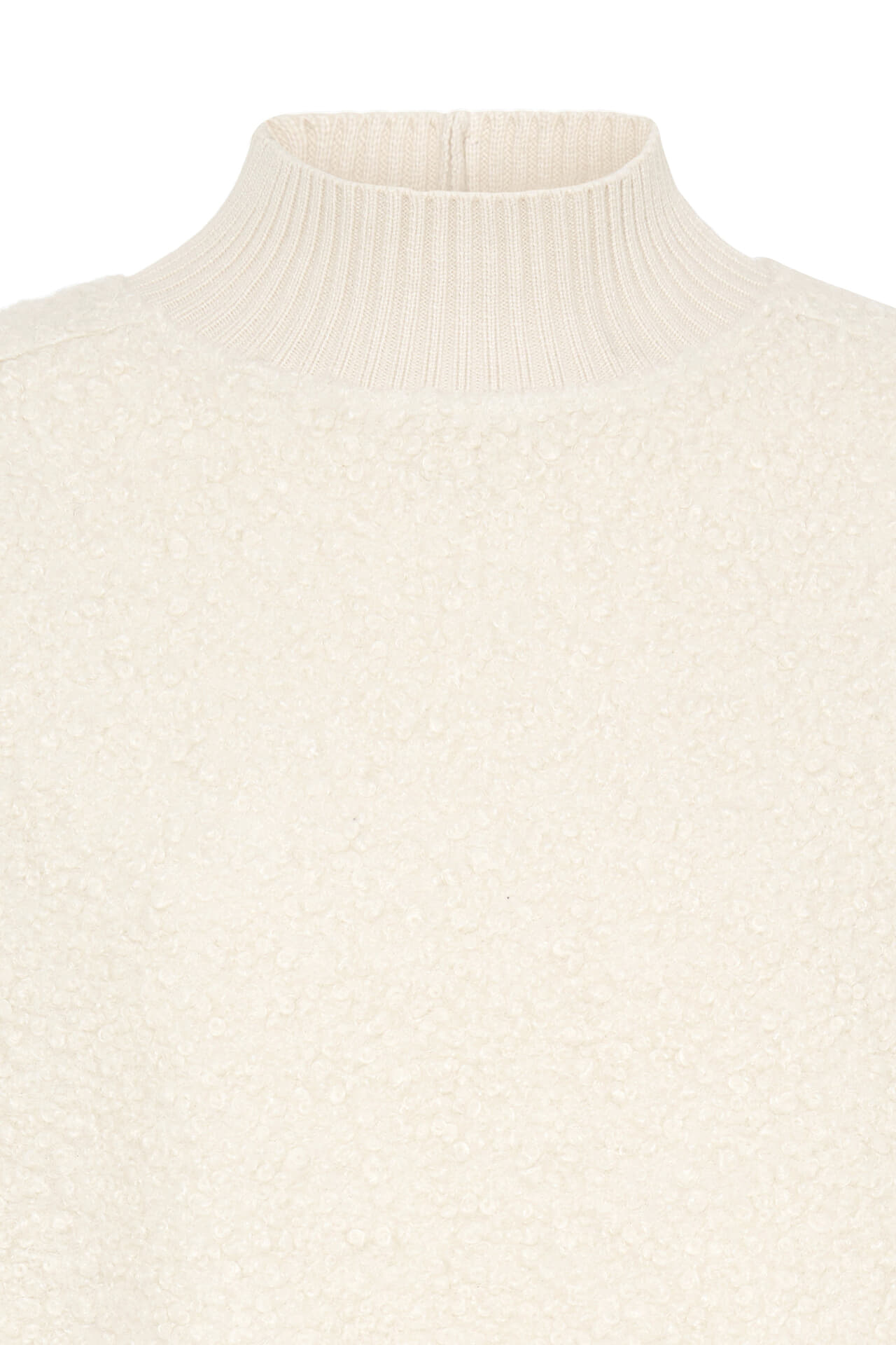 Ichi Sweater Curley Off White dames