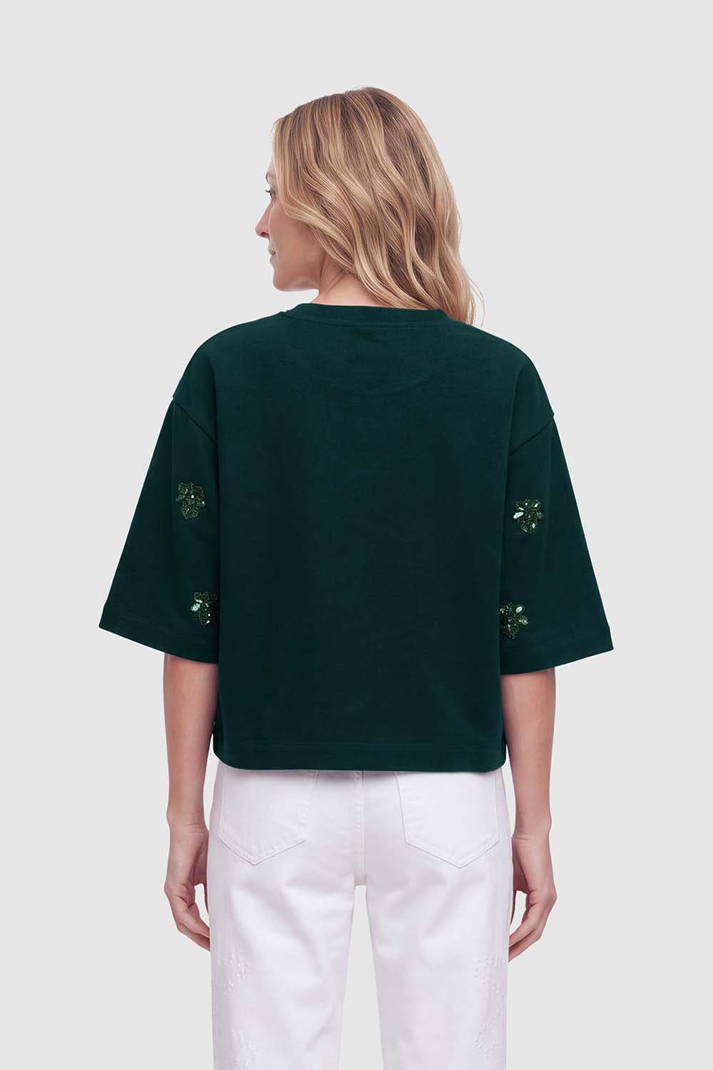 The Shirt Project Sweater Groen dames in groen
