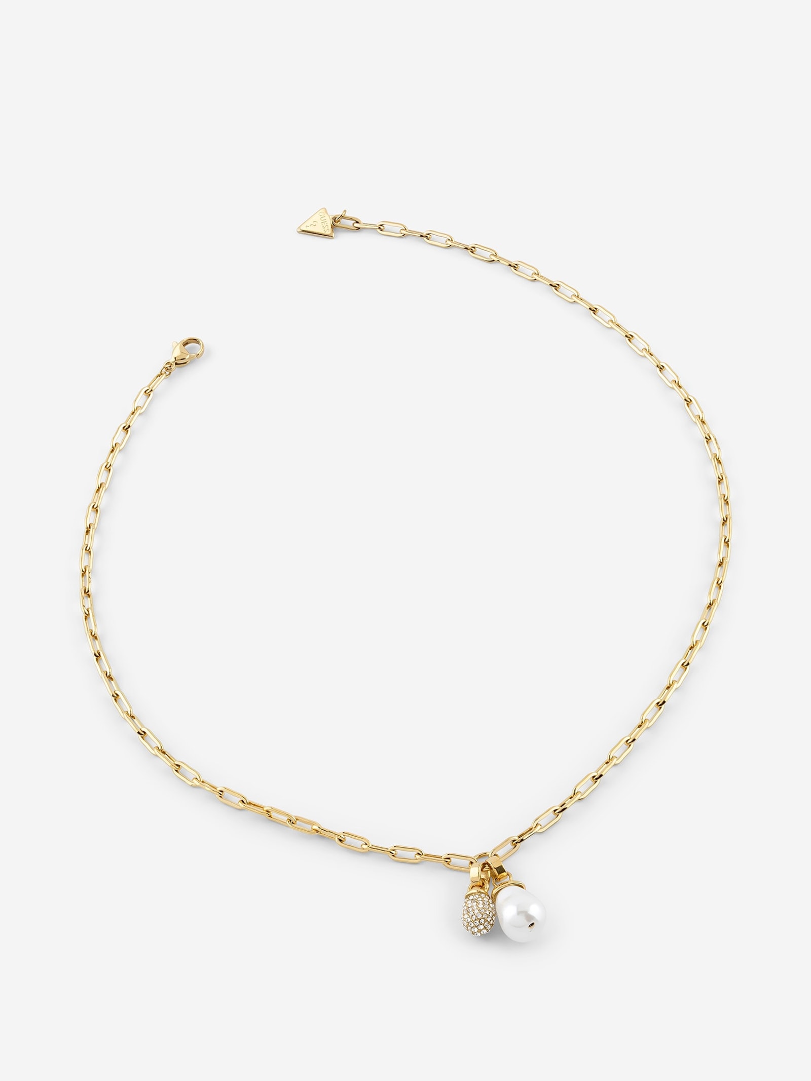 Guess Parelketting in goud