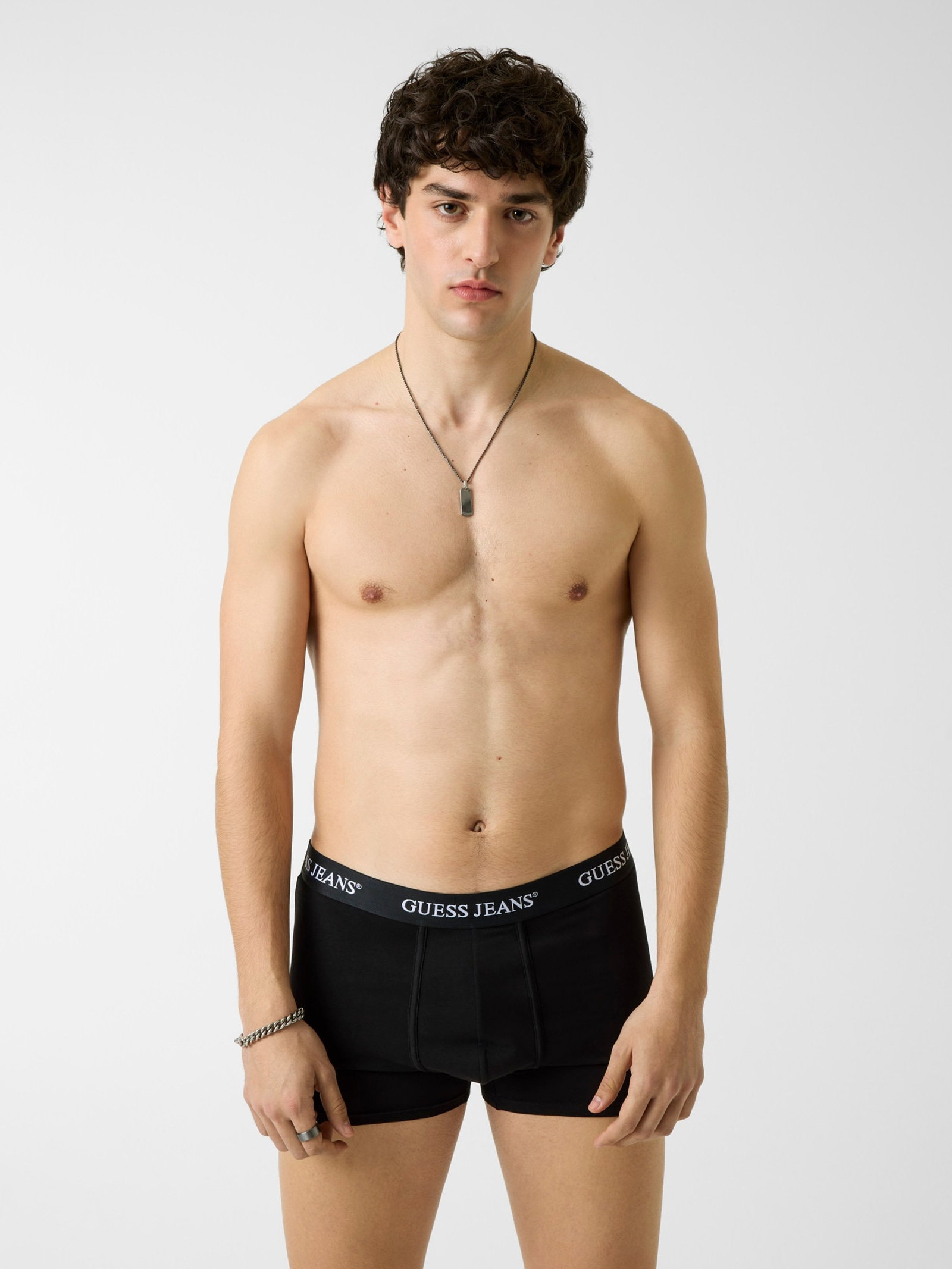 Guess 3-Delige Set Jeans-Boxers in zwart