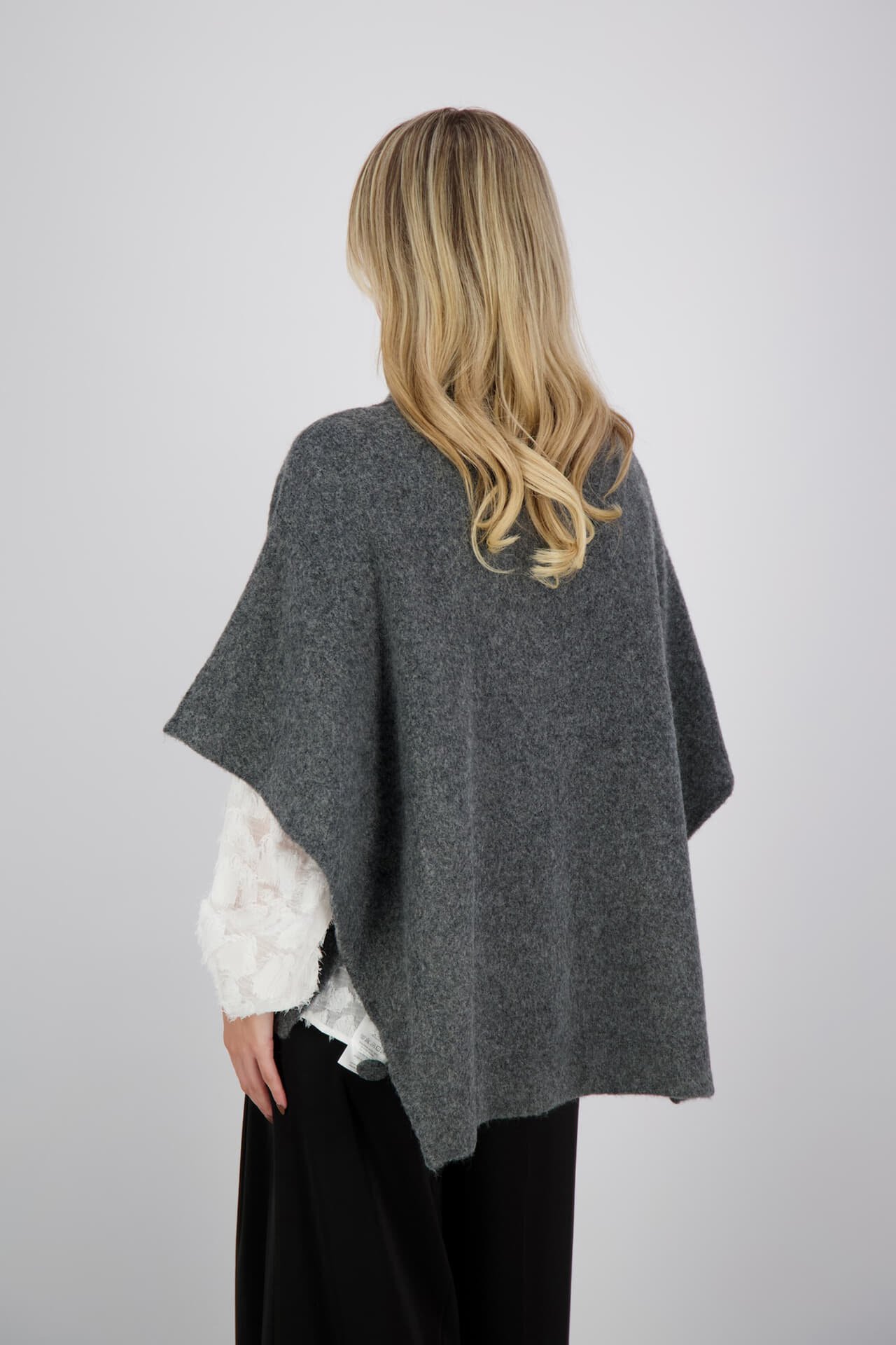 Vive La Femme Cape Ellen Grijs dames