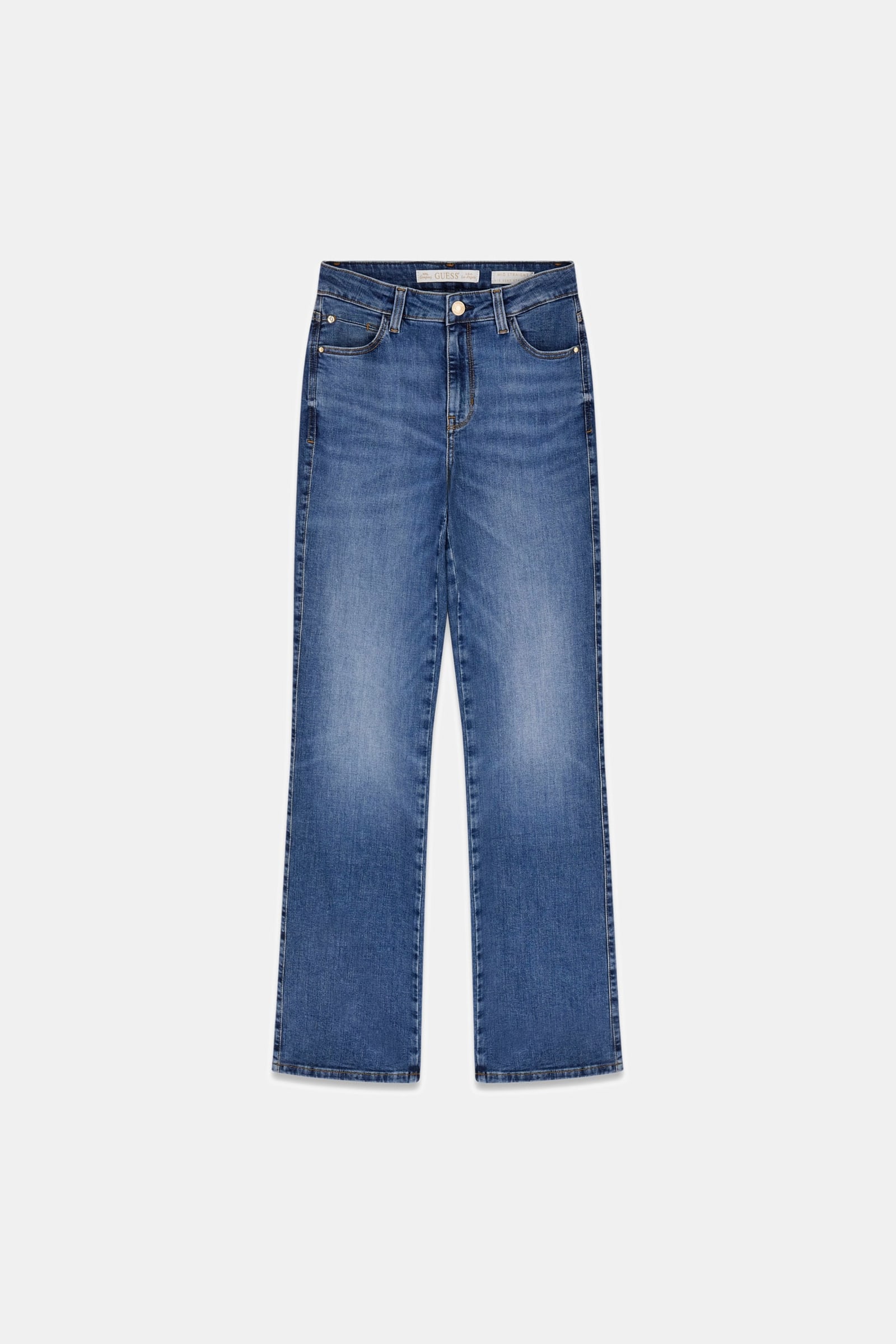 Guess Sexy Straight Jeans in blauw