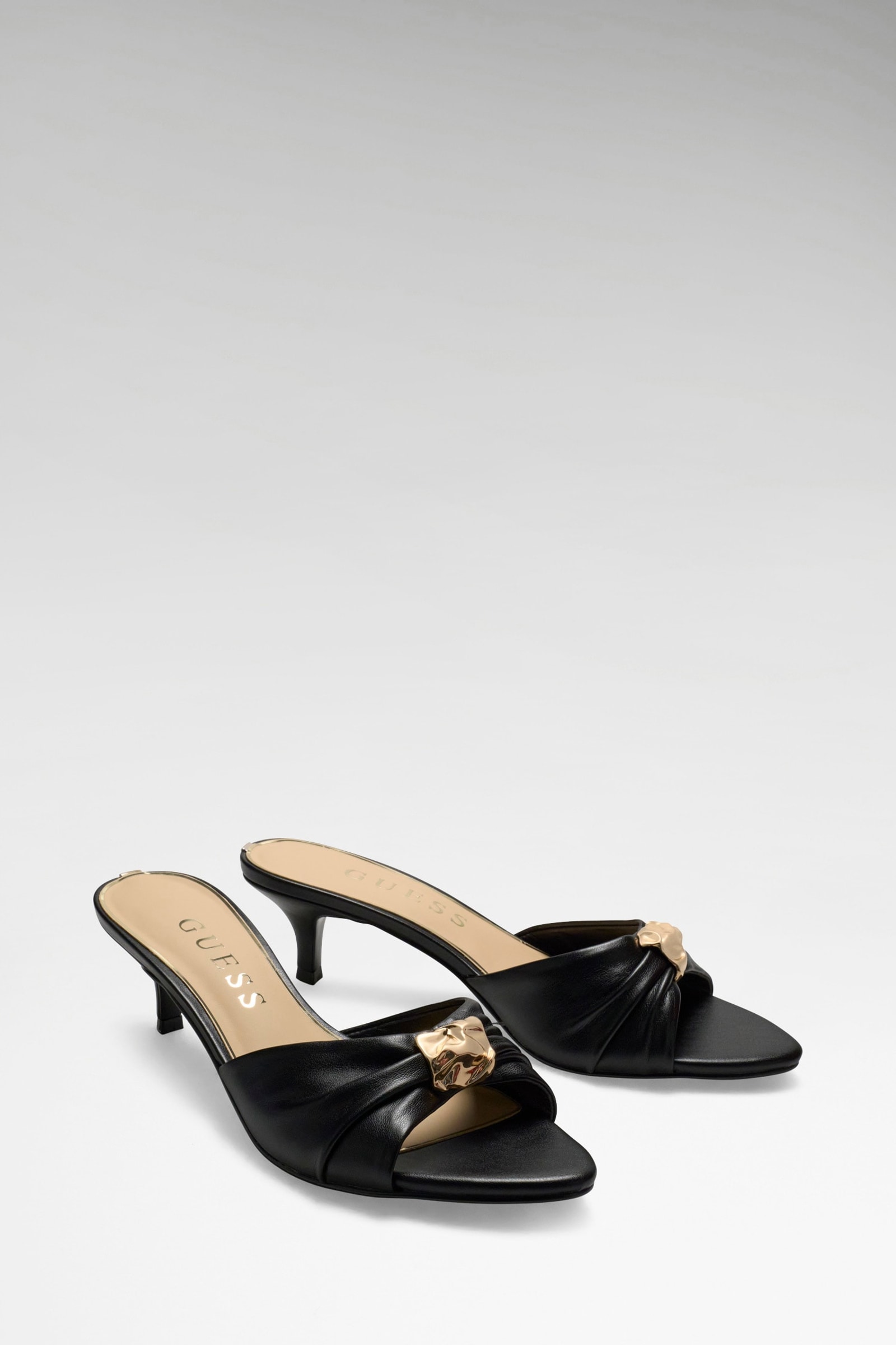 Guess Somaya Logo Sandalen in zwart