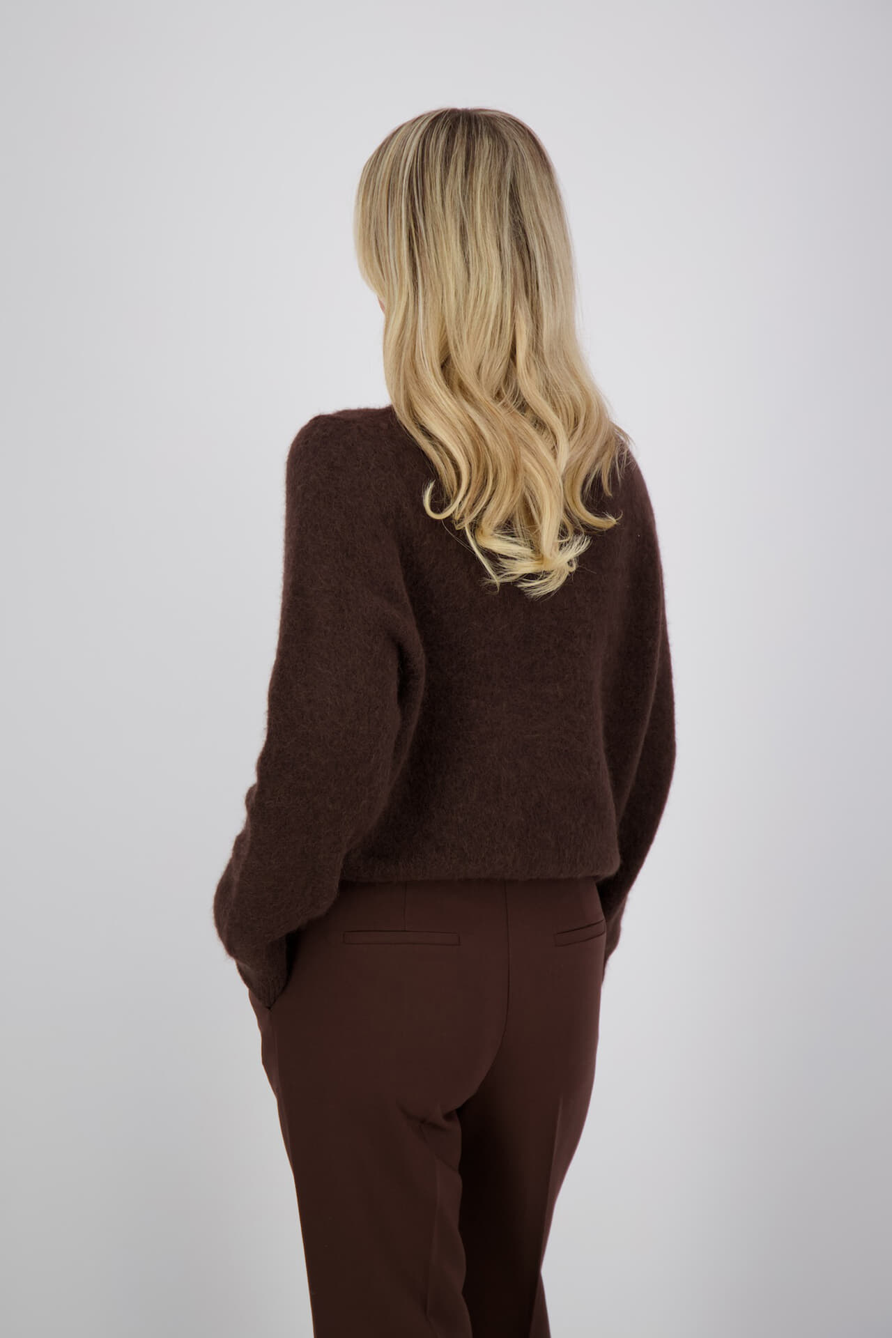 Aaiko Vest Lorys Bruin dames