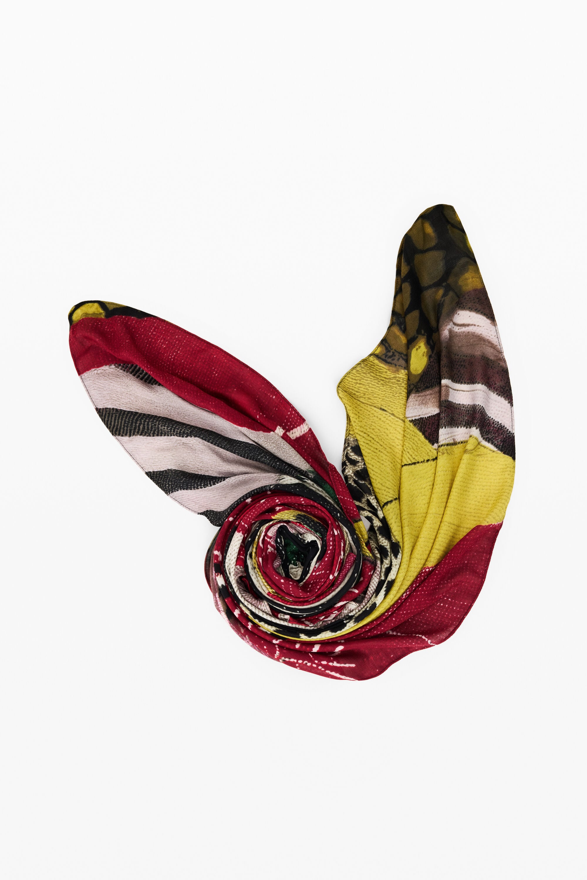 Desigual Sjaal met dierenprint