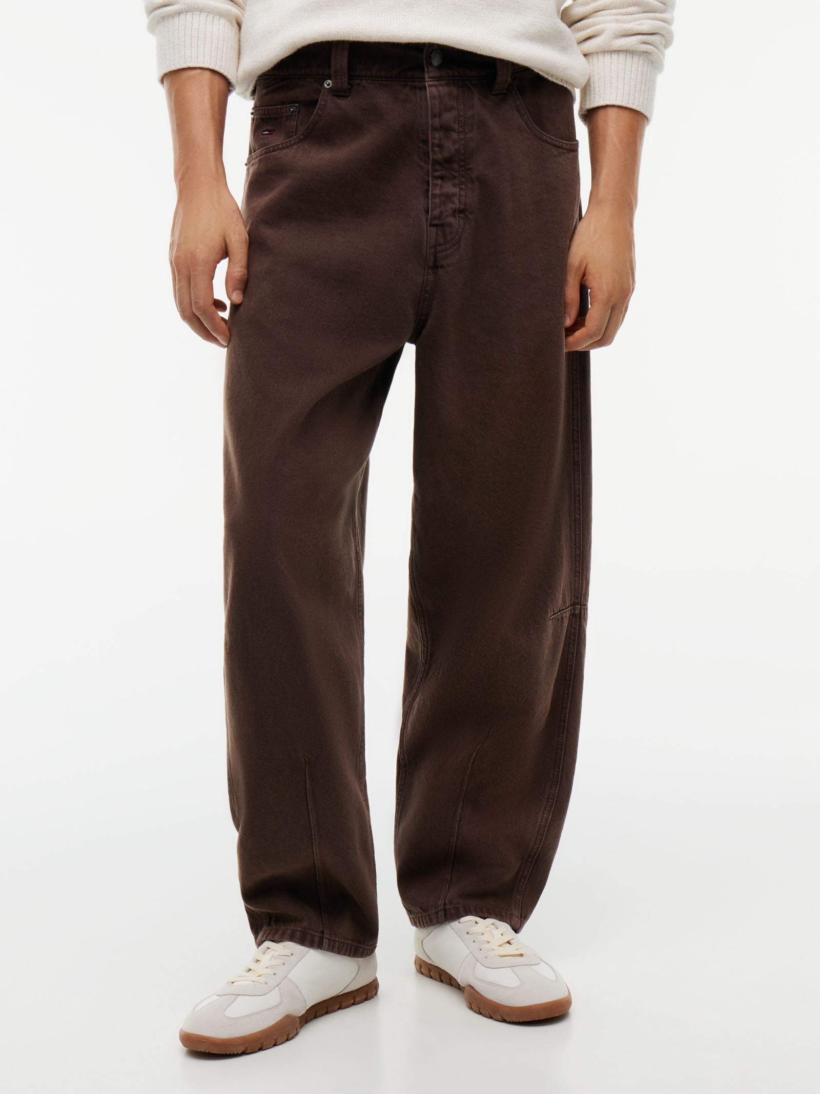 Tommy Jeans Ashton Boxy zwarte barrel jeans