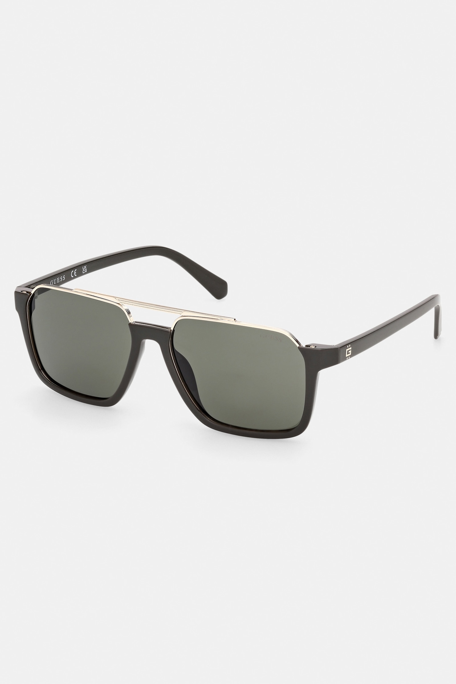 Guess Navigator-Zonnebril for men in zwart