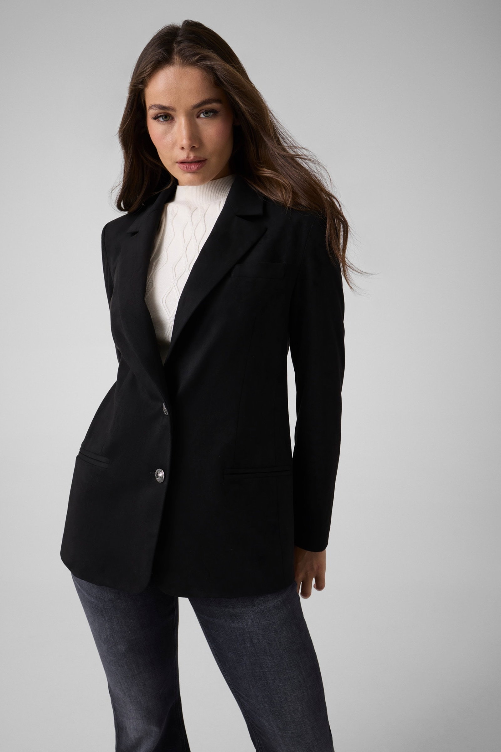 Guess Enkelrijige Blazer