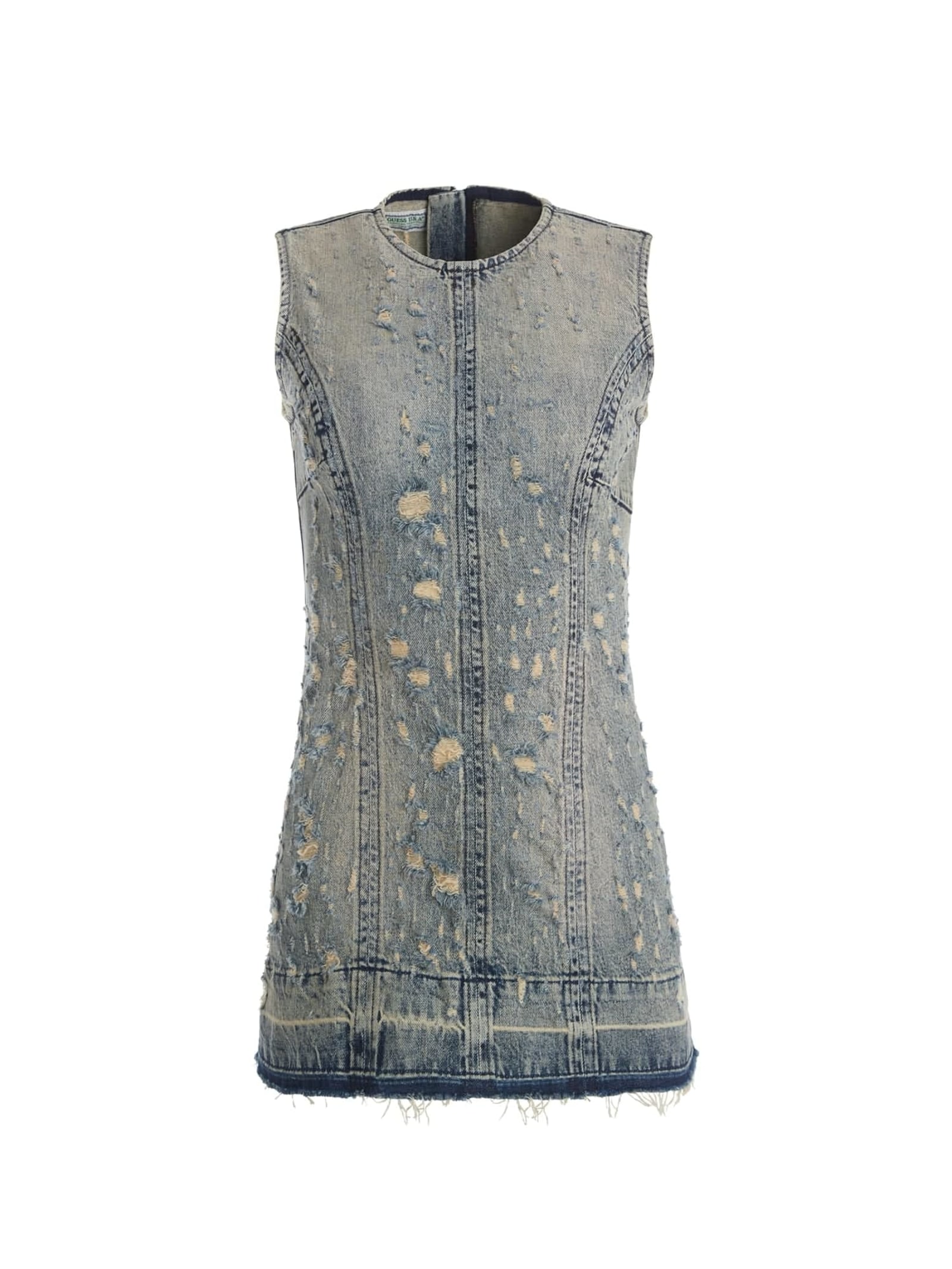 Guess Denim Mini-Jurk in blauw