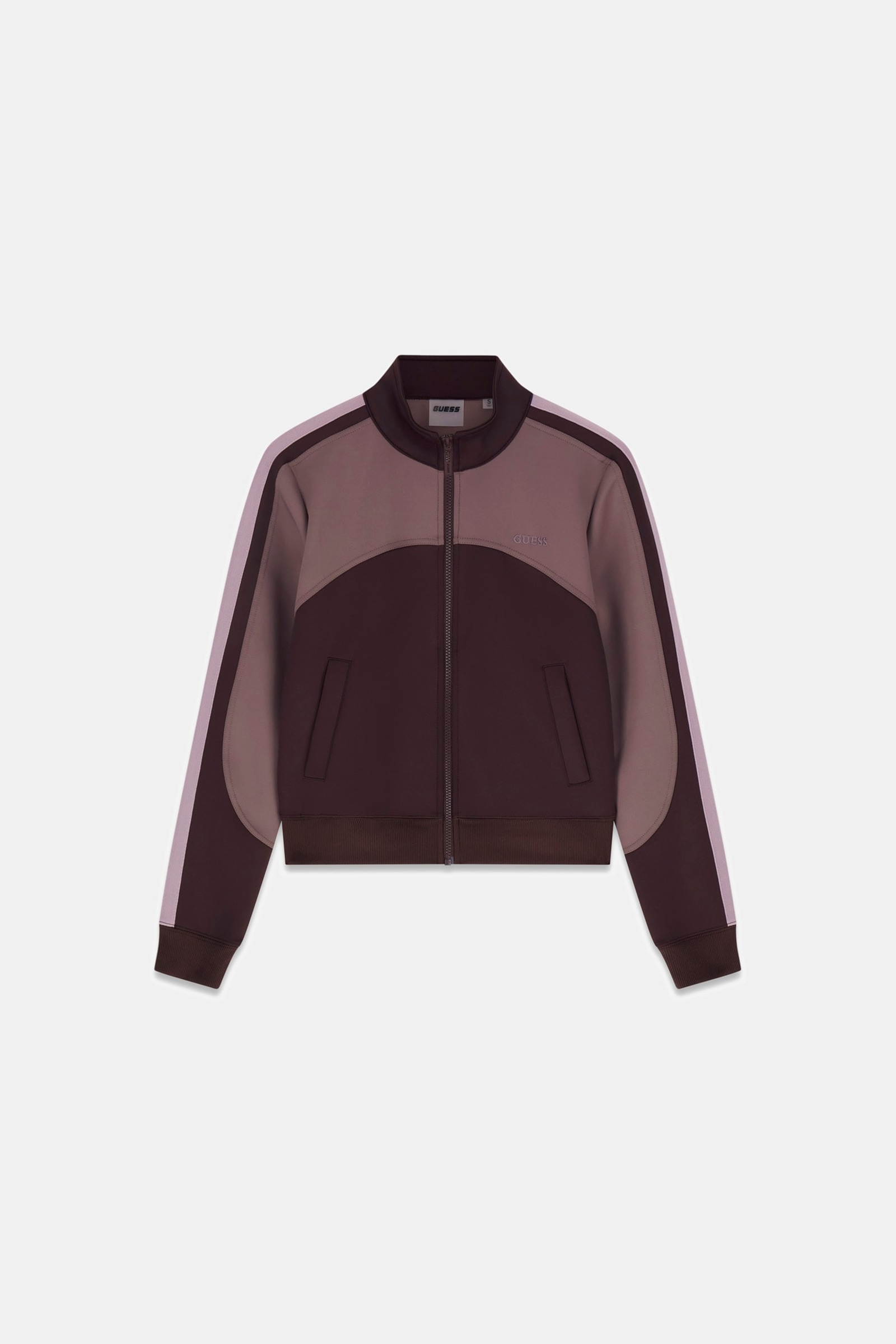 Guess Sweatshirt Met Zijband in bruin
