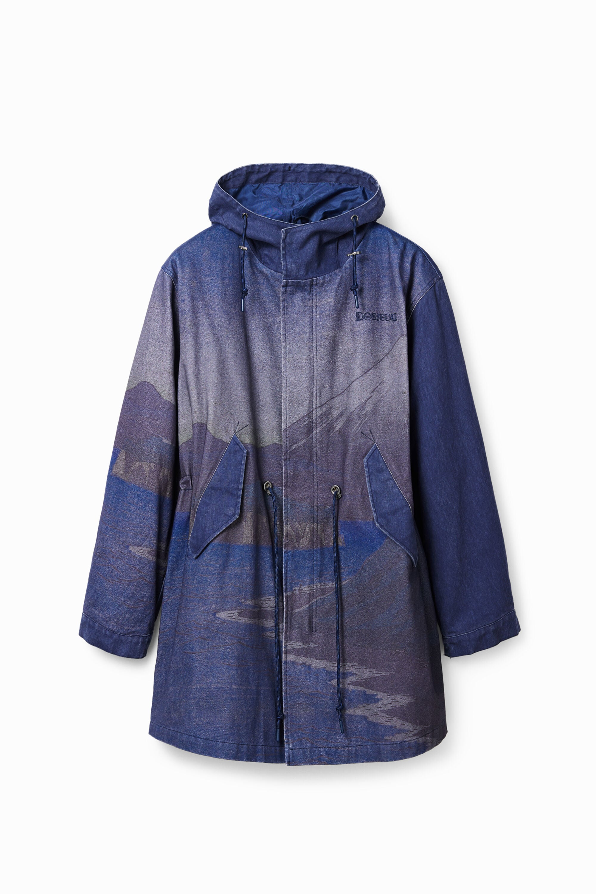 Desigual Gewatteerde parka met uitneembaar jack