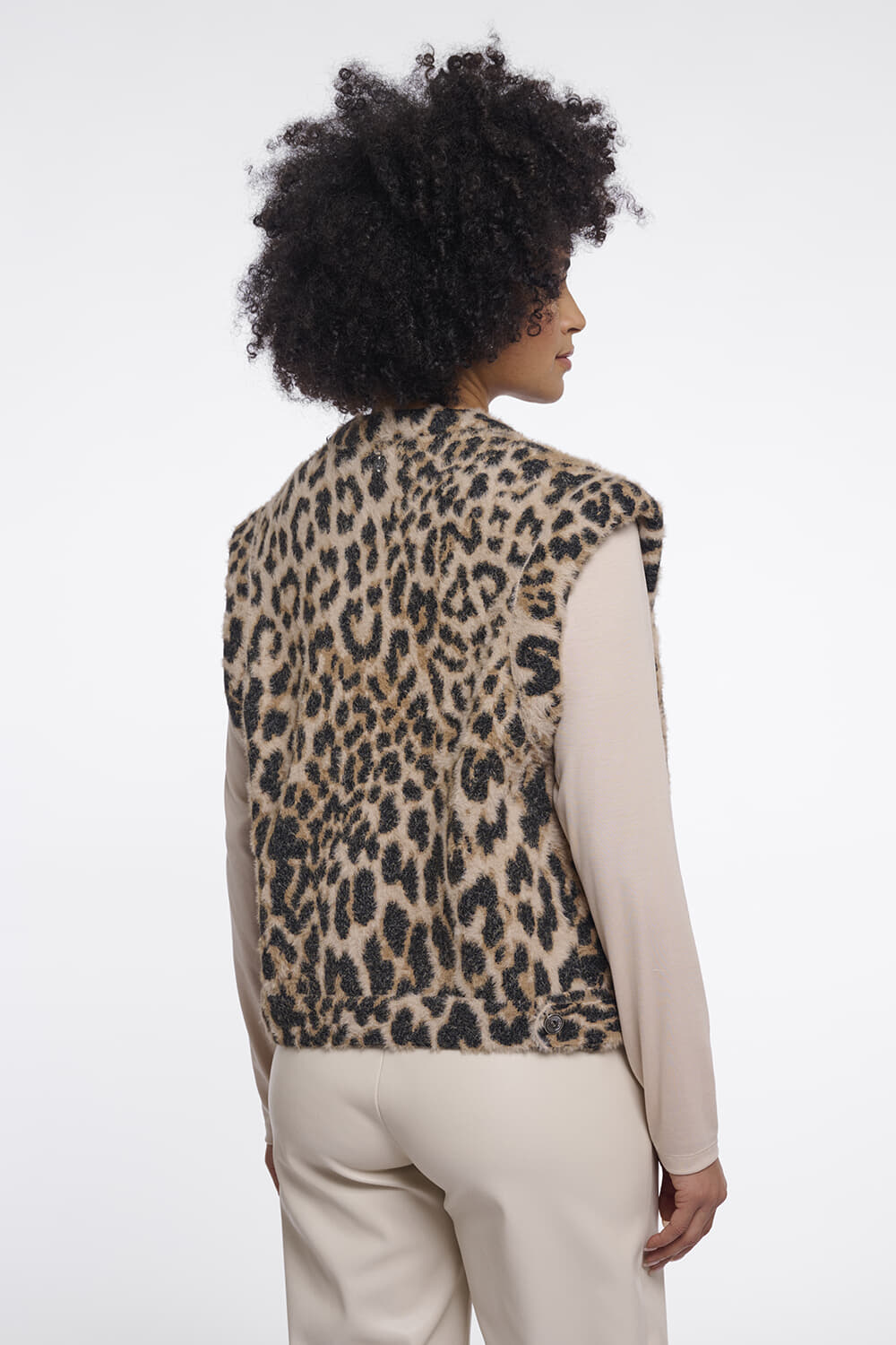Rino & Pelle Rino & Pelle Gilet Elona Beige dames in beige