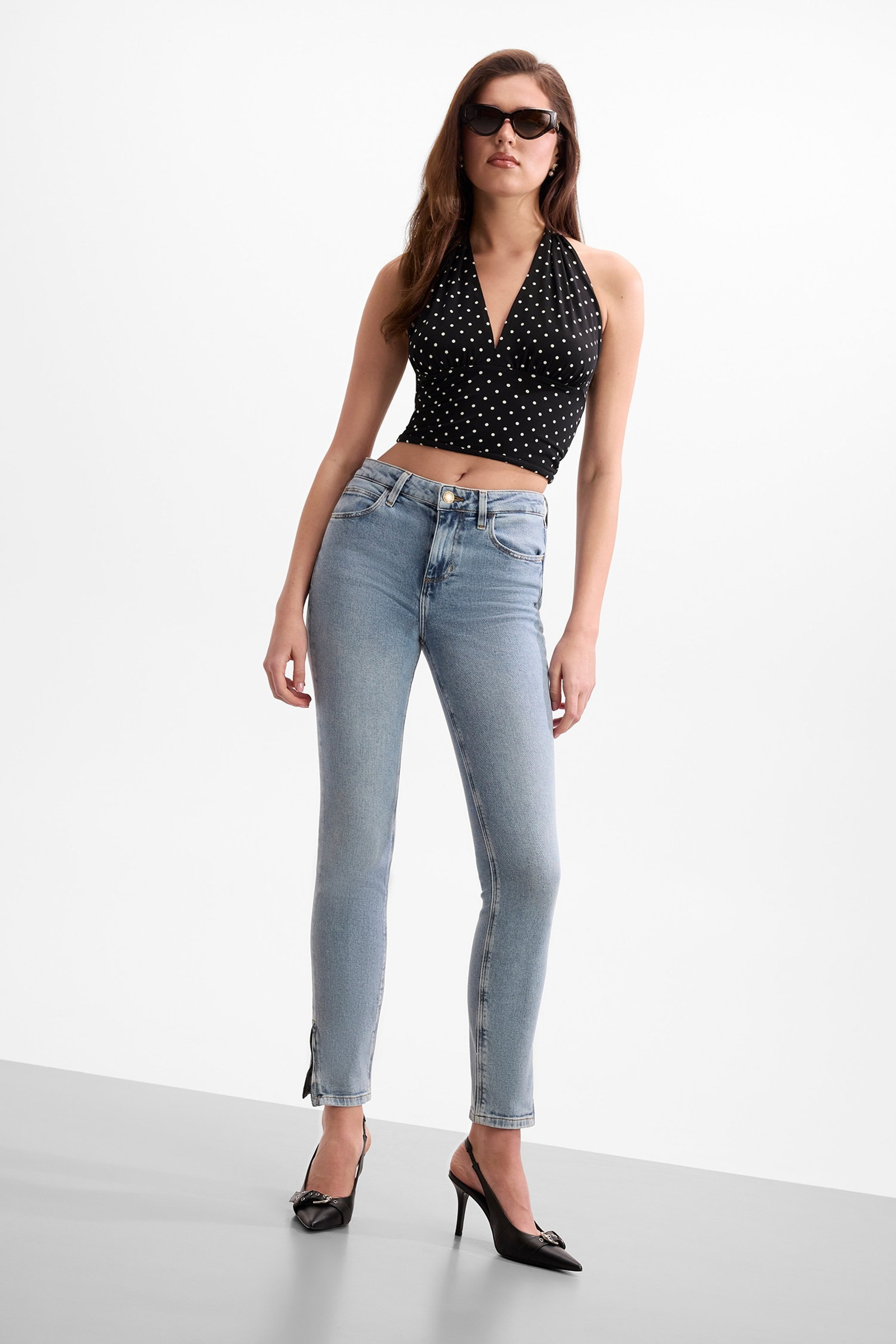 Guess Skinny Jeans in blauw