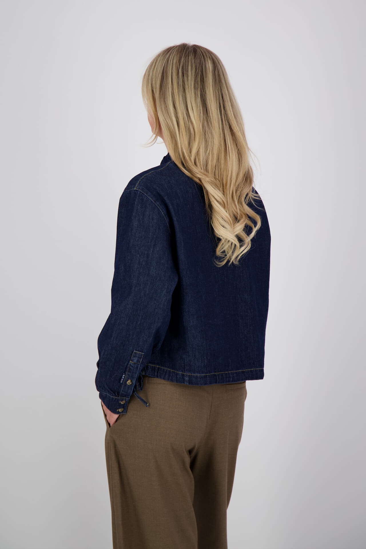 Summum Spijkerblouse Jeans donker dames