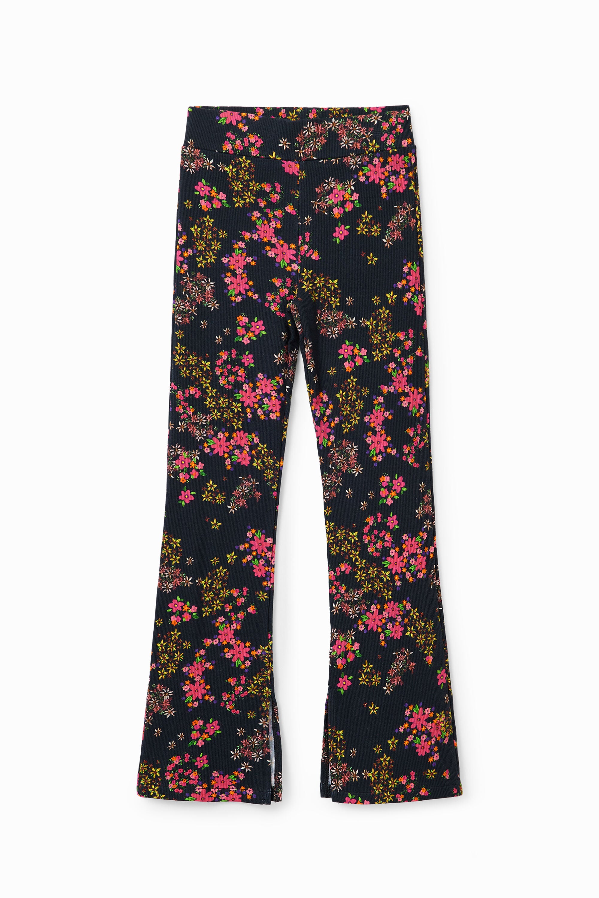 Desigual Flared legging met bloemen