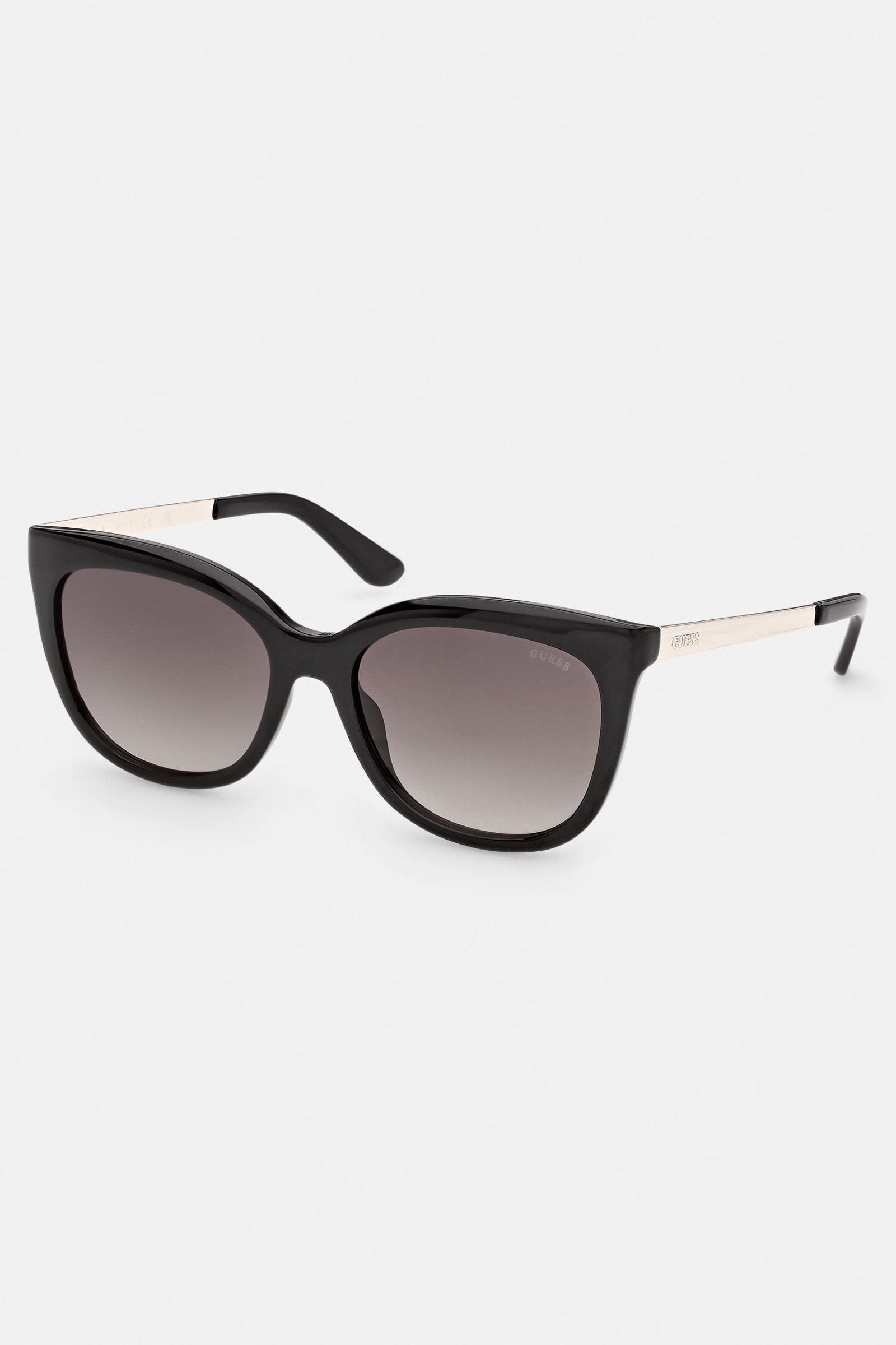 Guess Cat-Eye-Zonnebril in zwart