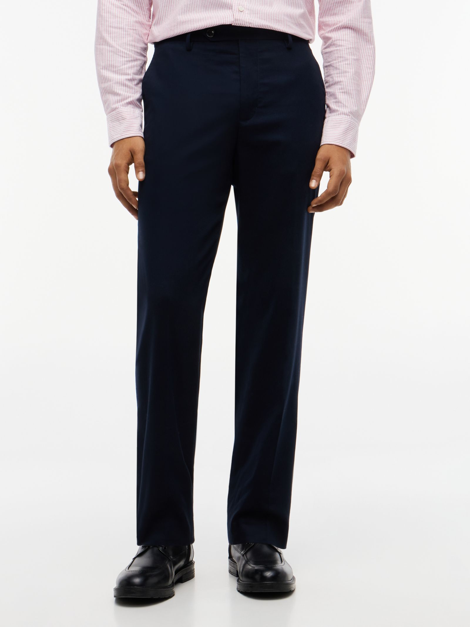 Tommy Hilfiger New York Label regular gestructureerde broek