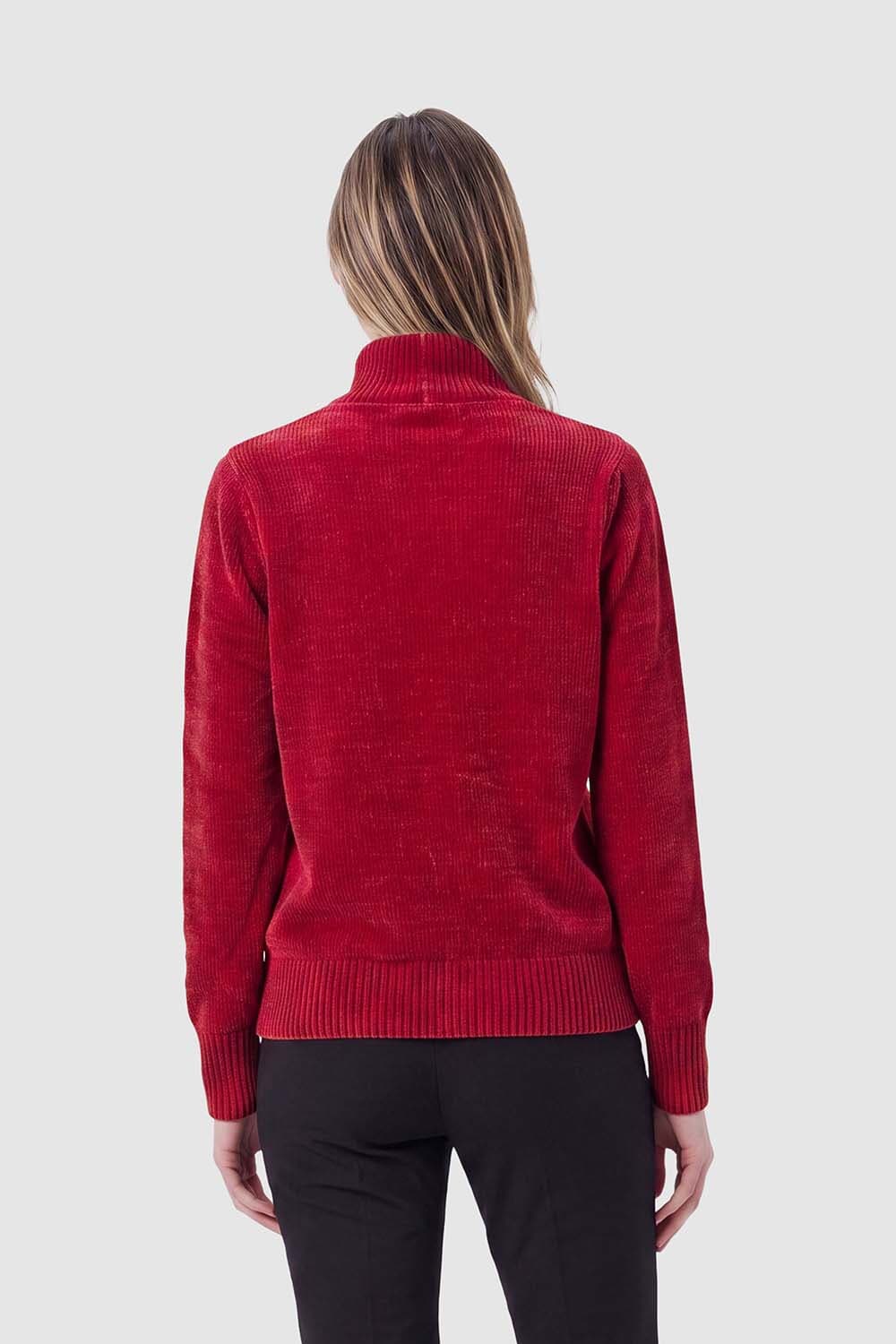 In Shape Trui Indra Bordeaux Rood dames