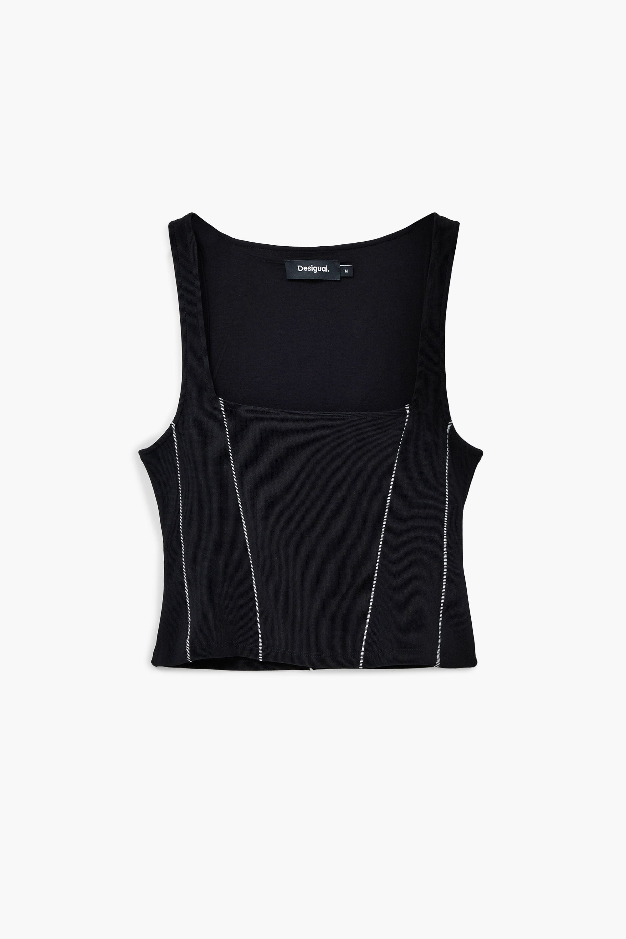 Desigual Rib tanktop