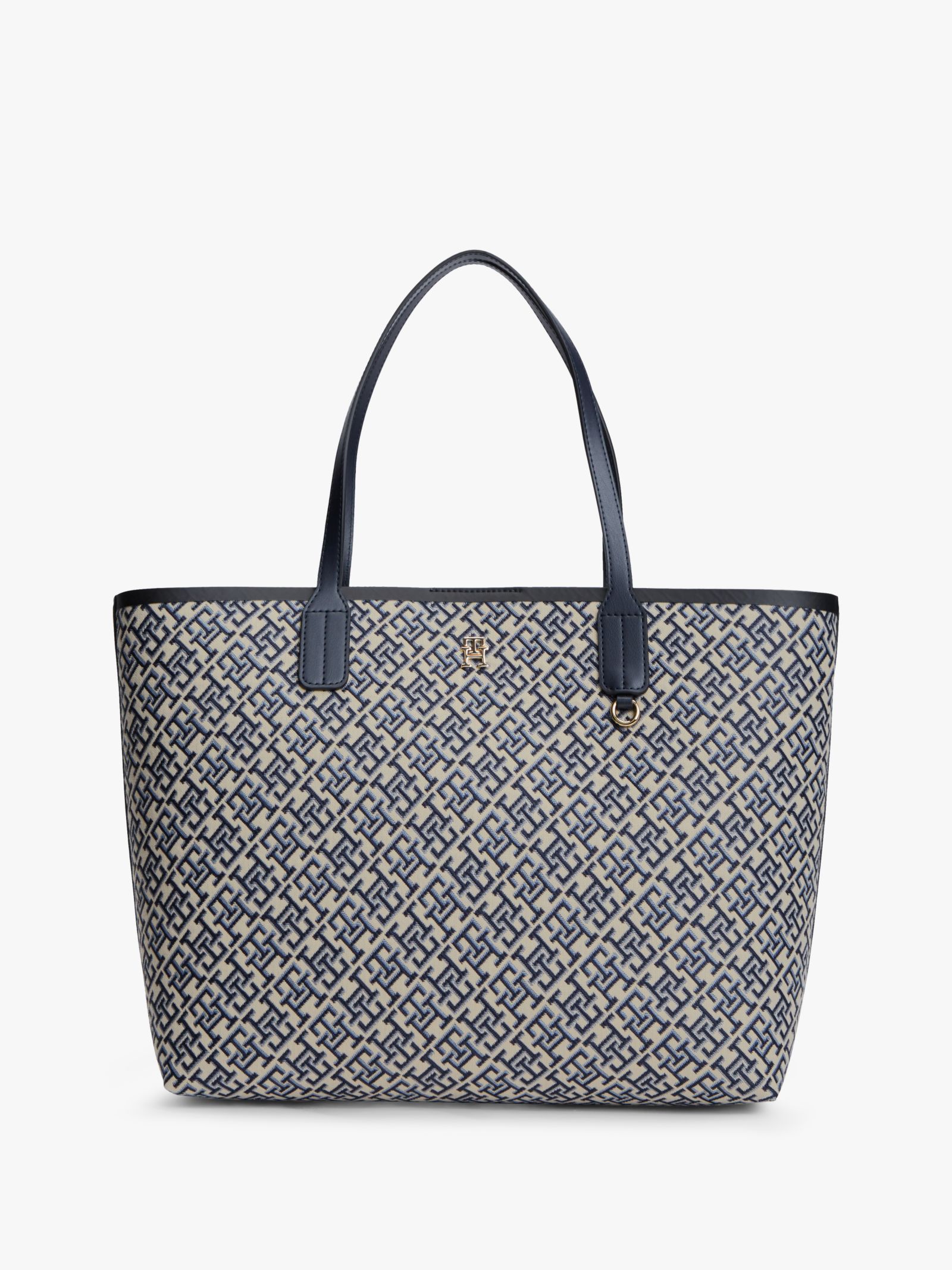 Tommy Hilfiger Hilfiger Icon Shopper met Jacquard TH Monogram