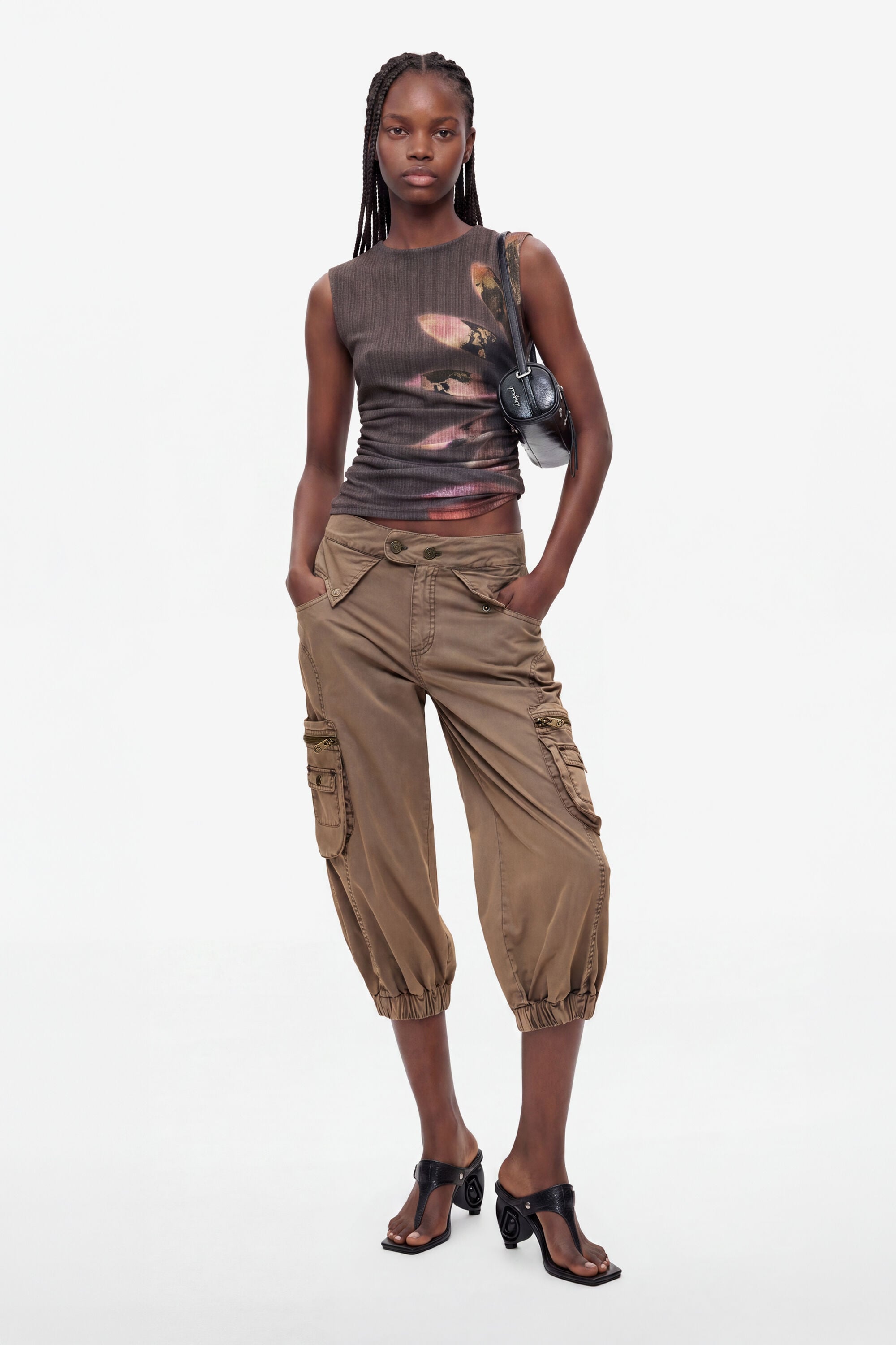 Desigual Joggingbroek met zakken 100% katoen