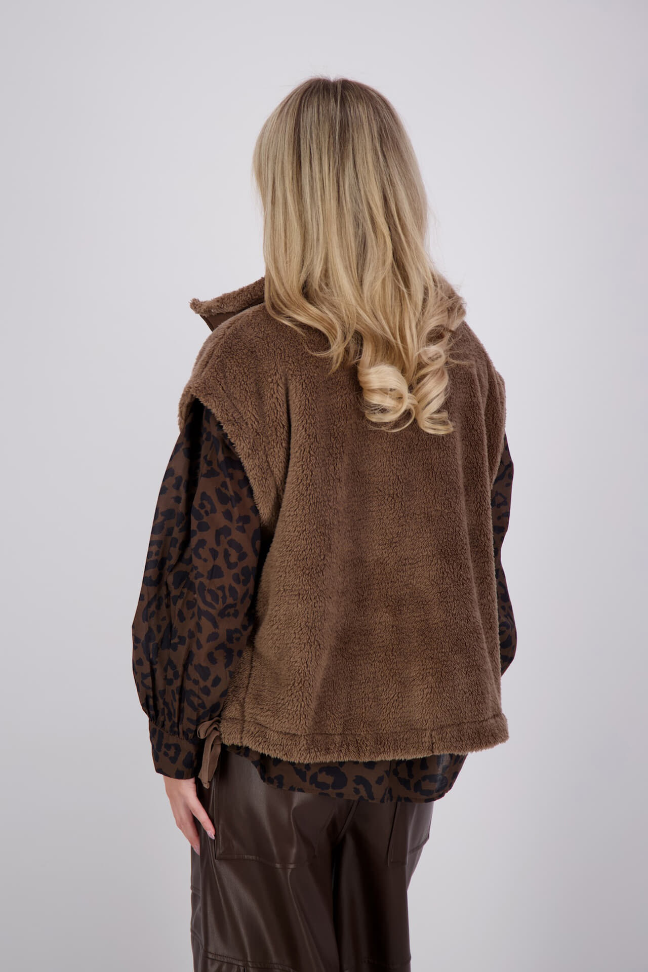 JC Sophie Vest Paquita Taupe dames