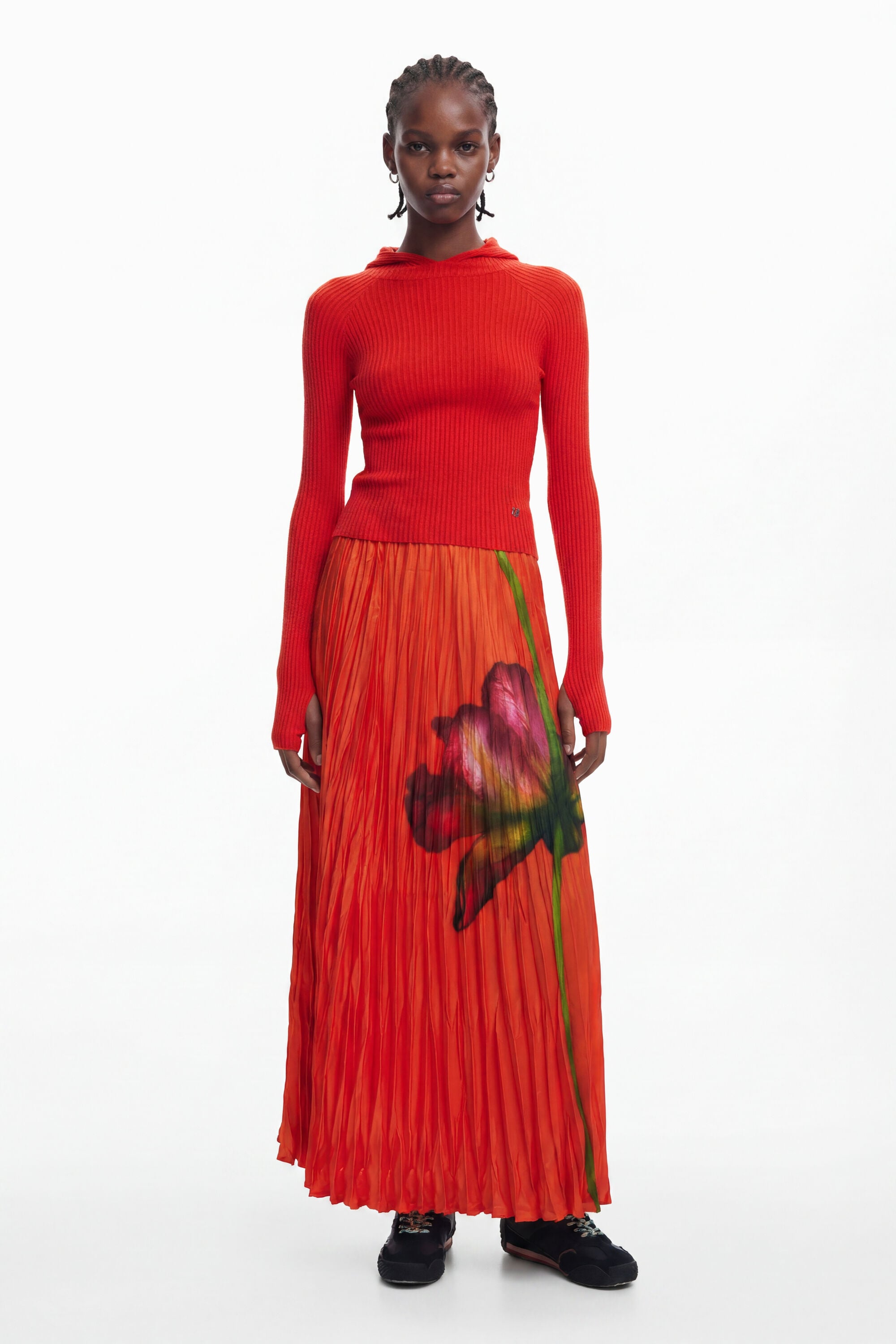 Desigual Rok met bloemmotief