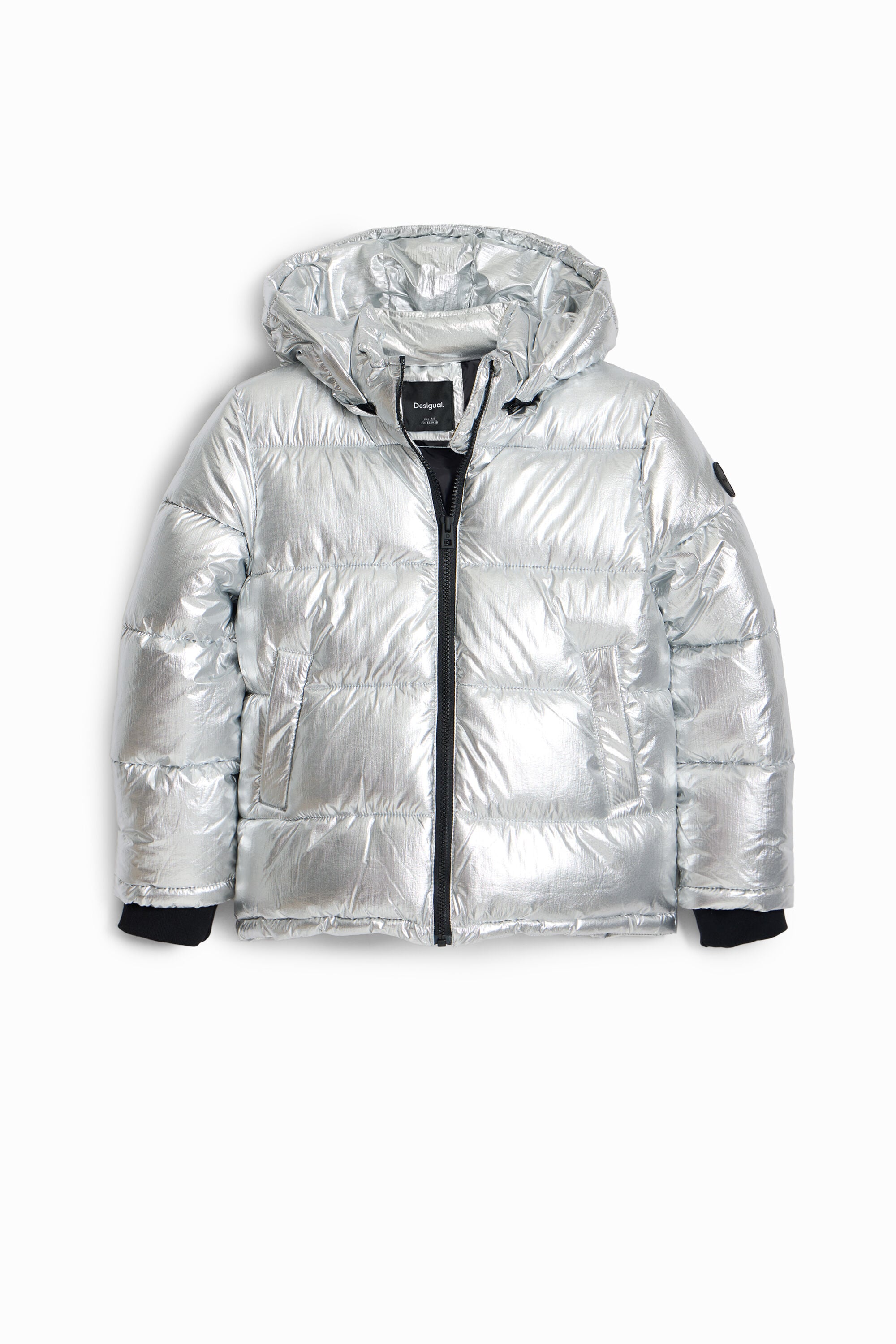 Desigual Jas voor dames in zilver