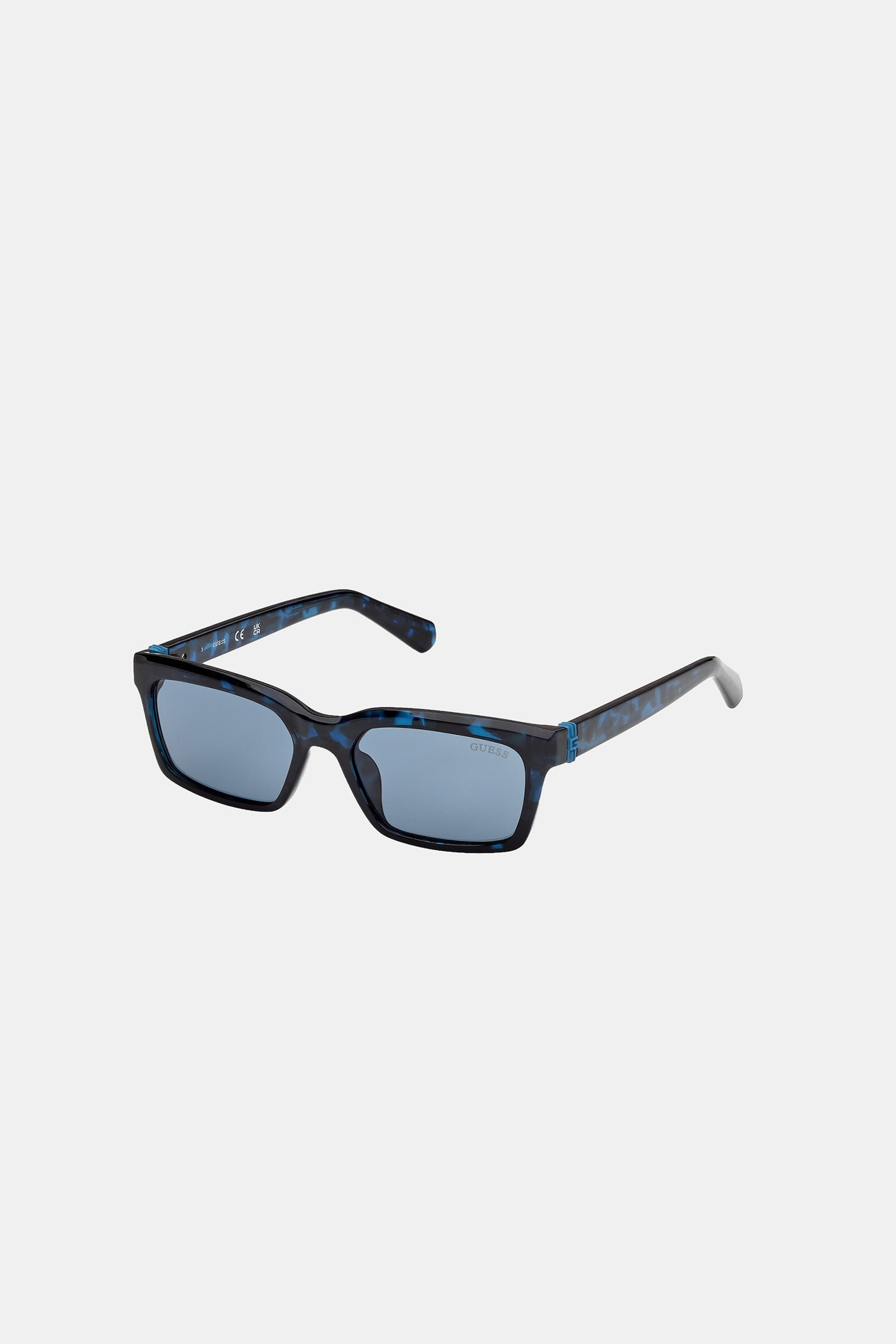 Guess Rechthoekige Zonnebrillen for men in blauw