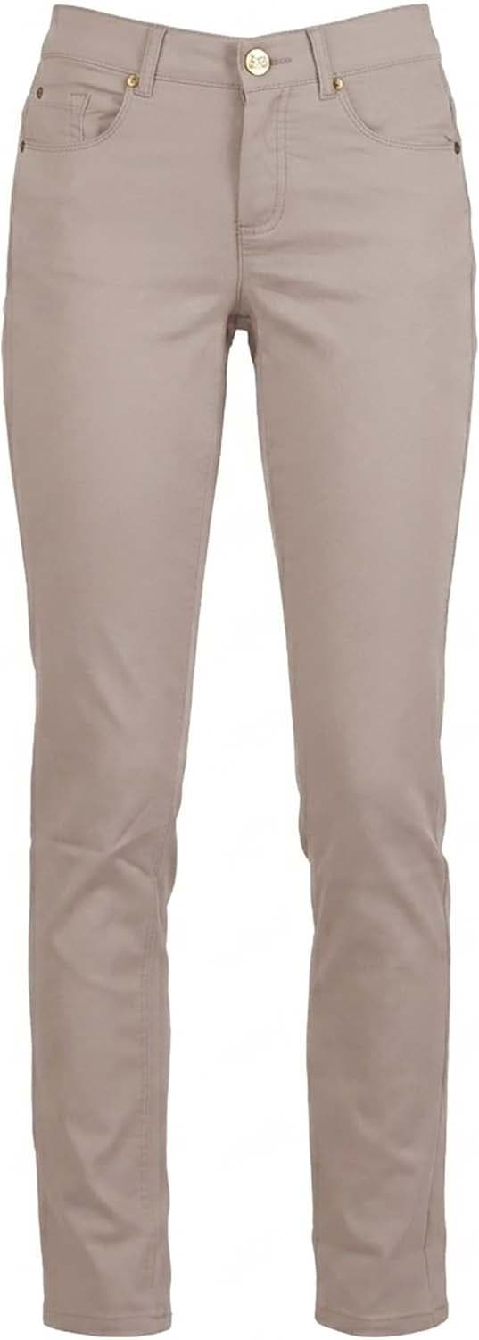 Enjoy Broek Superstretch Lang Crème dames