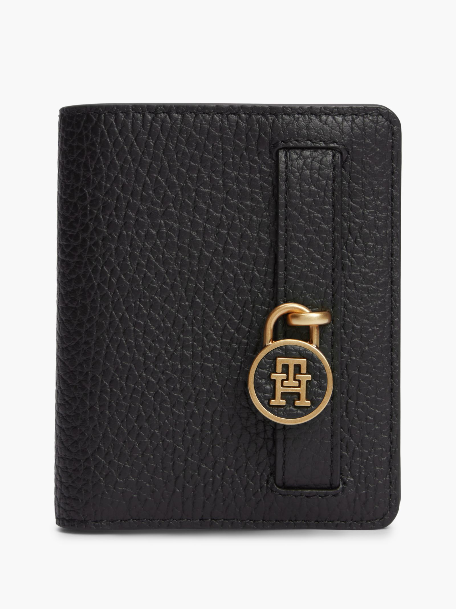 Tommy Hilfiger The American Icon leren bifold portemonnee in zwart