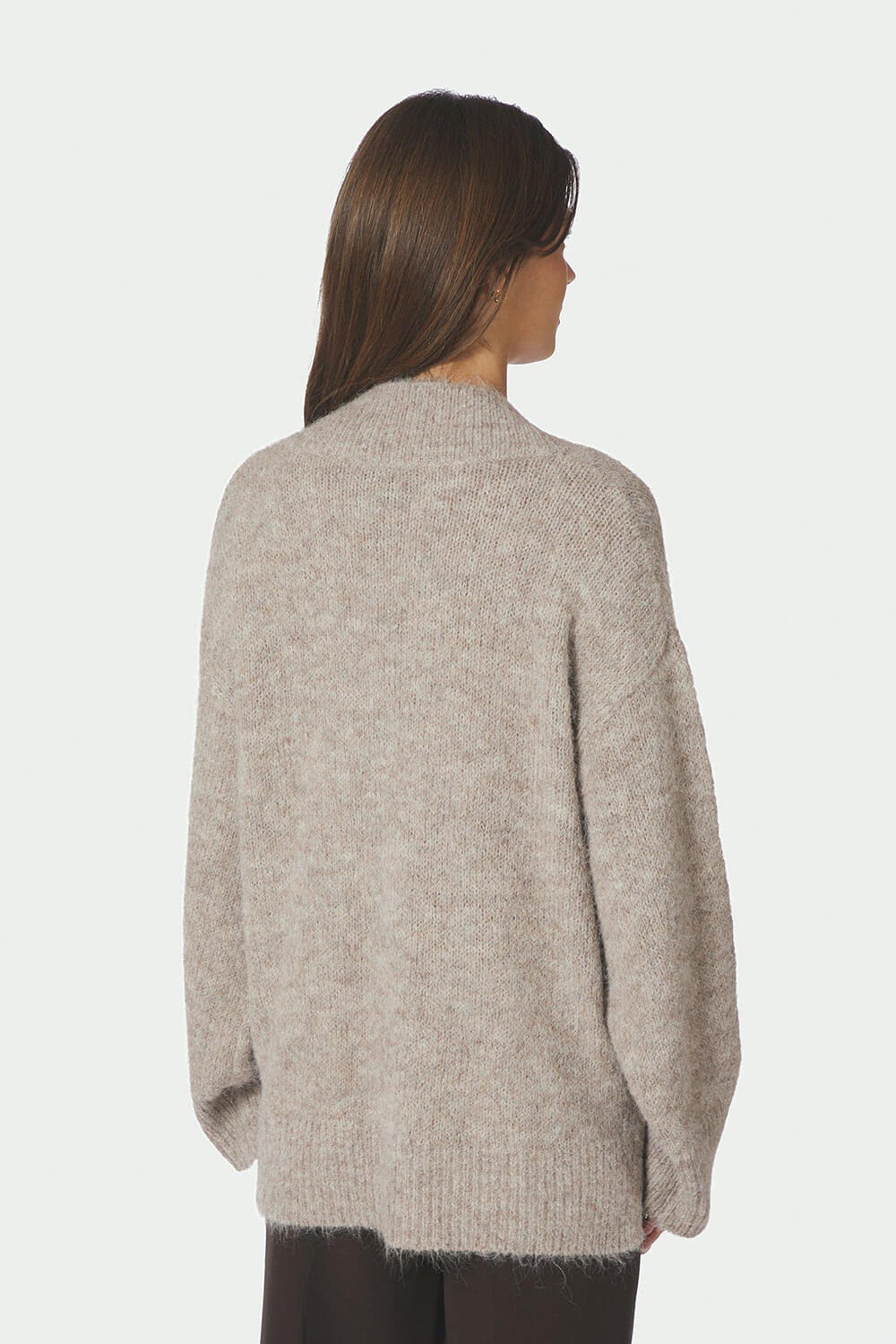 Neo Noir Trui Melli Fluffy Beige dames