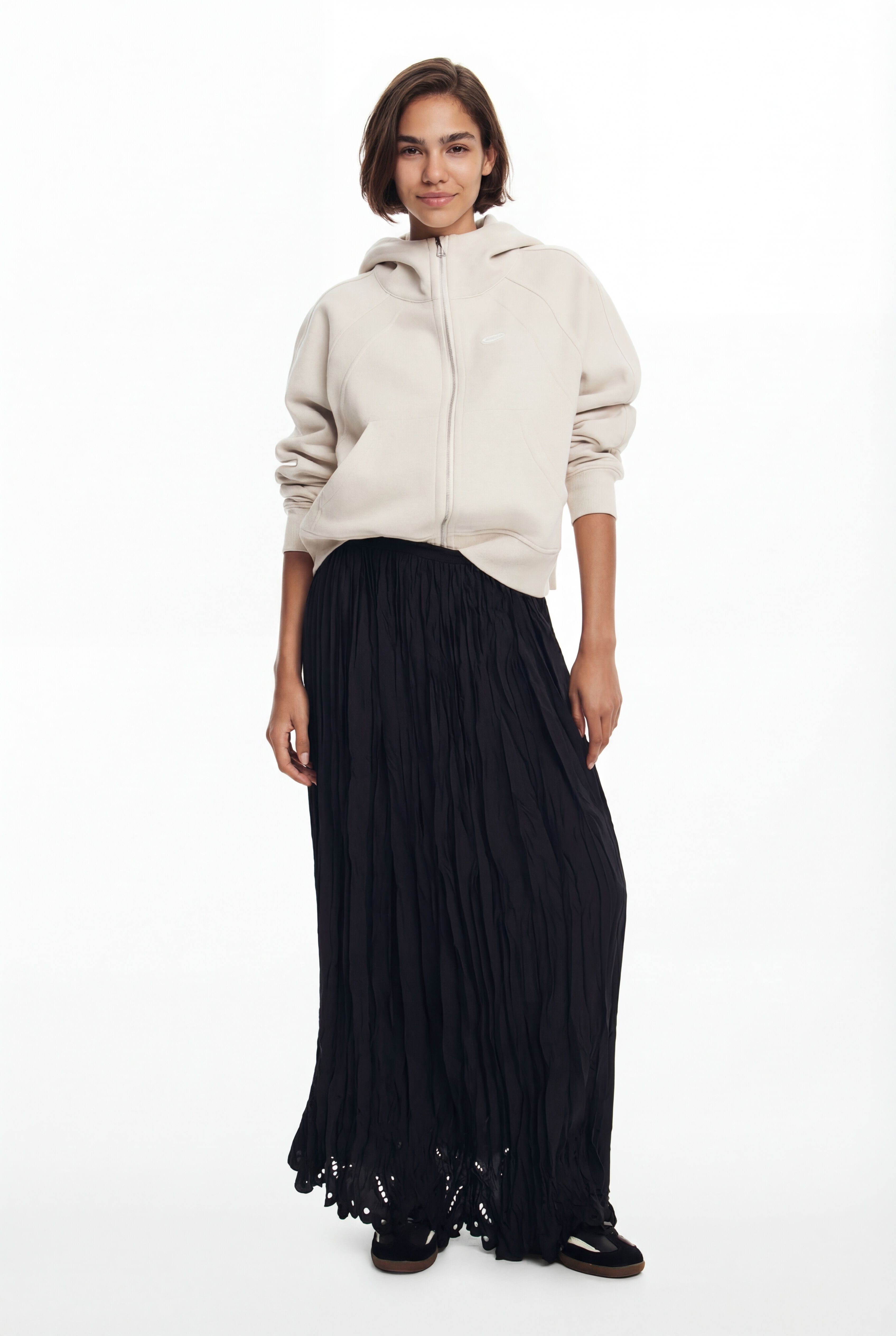 Desigual Lange rok in zwart