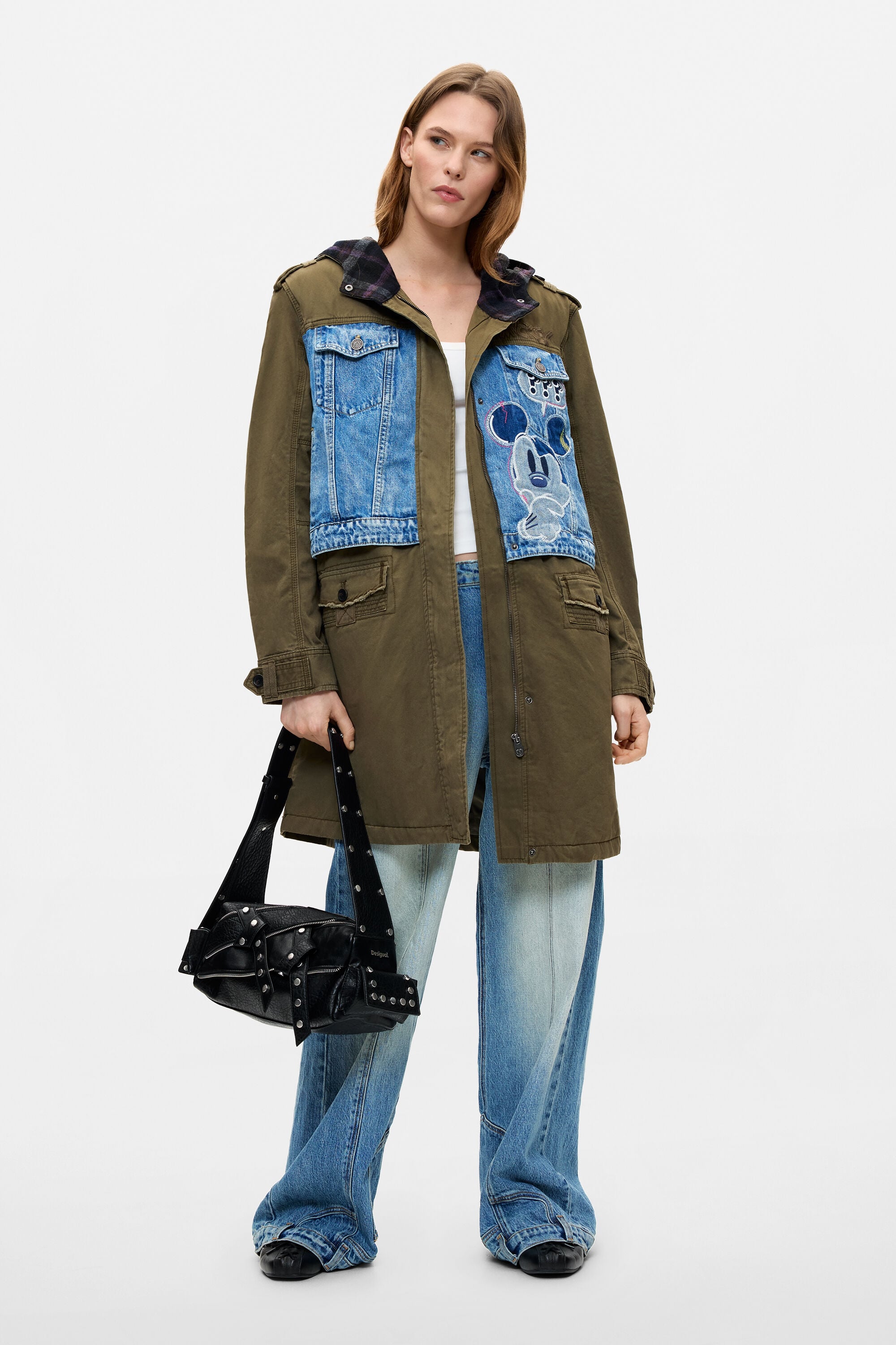 Desigual Mickey™ katoenen parka-jas