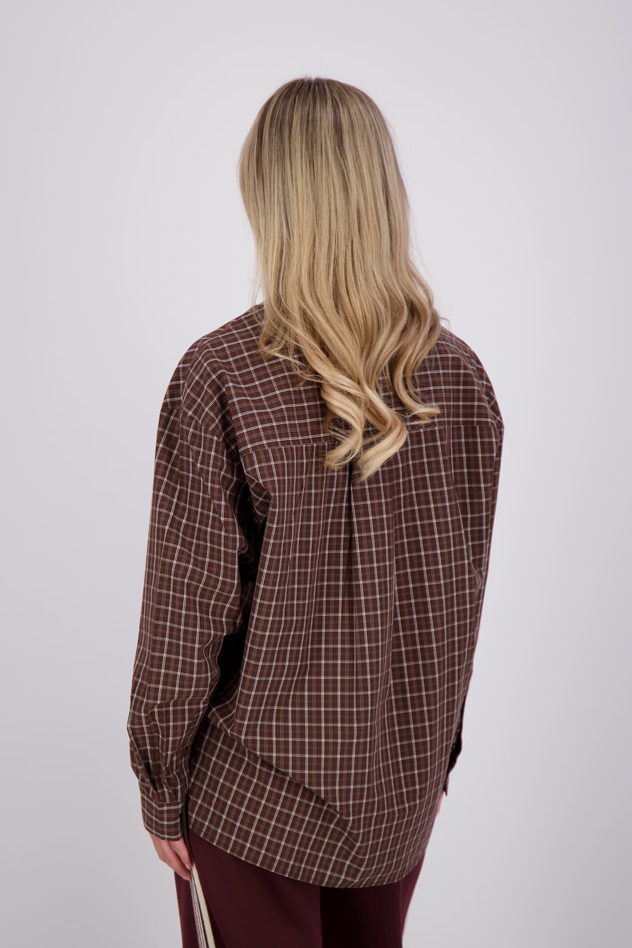 The Shirt Project Blouse Bruin dames
