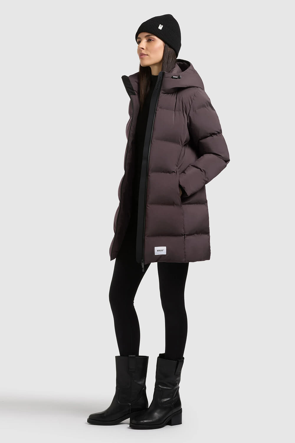 Khujo Jas Tanare 5 Bordeaux Paars dames
