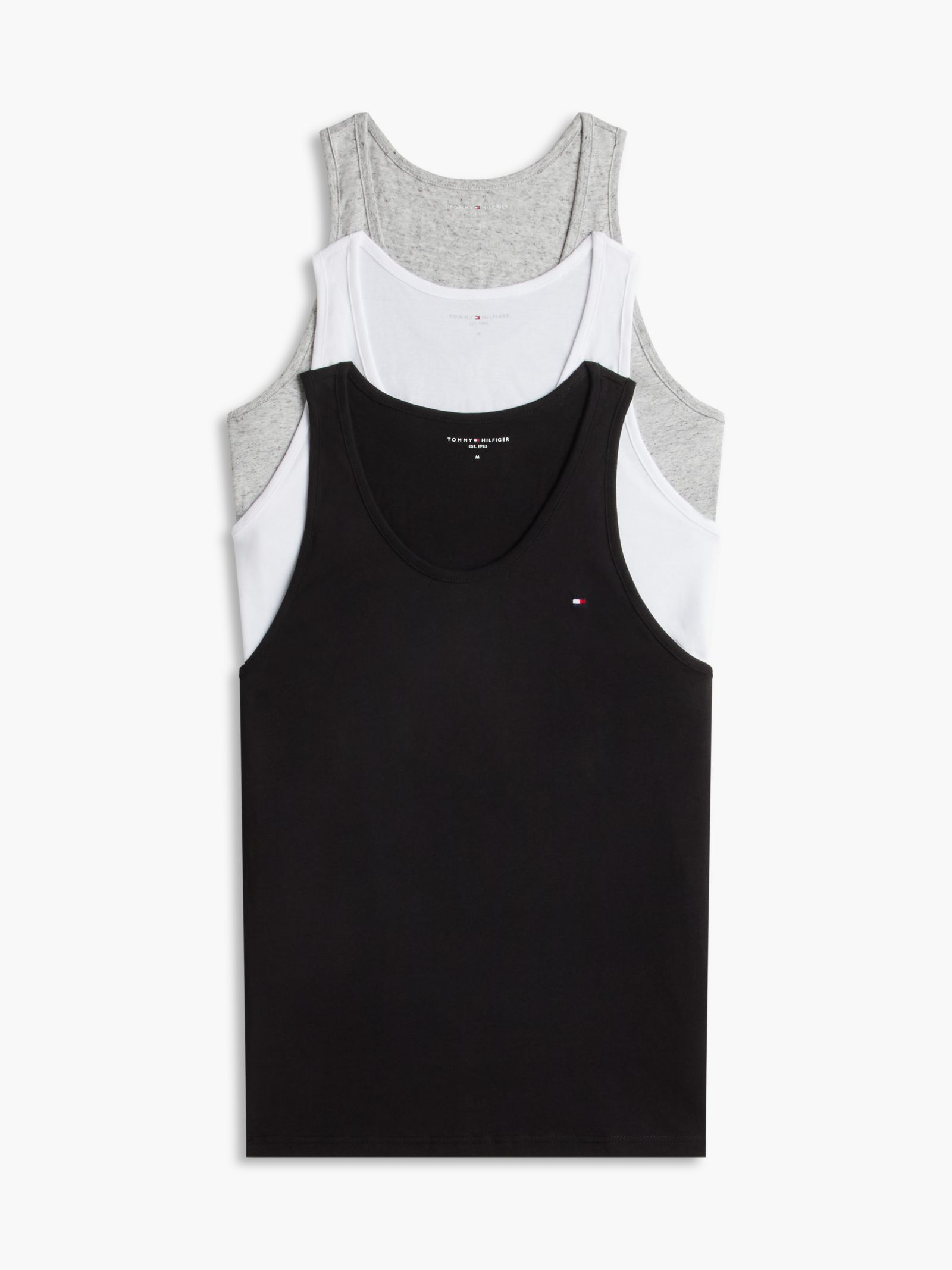 Tommy Hilfiger Signature set van 3 lounge tanktops in multicolor