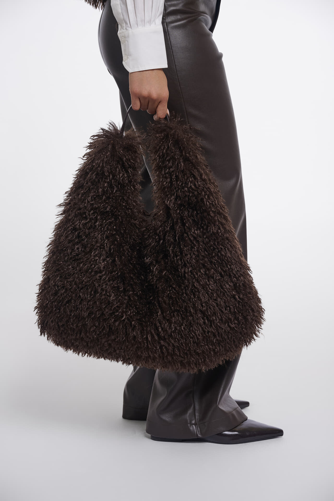Rino & Pelle Rino & Pelle Schoudertas Gusta Taupe dames