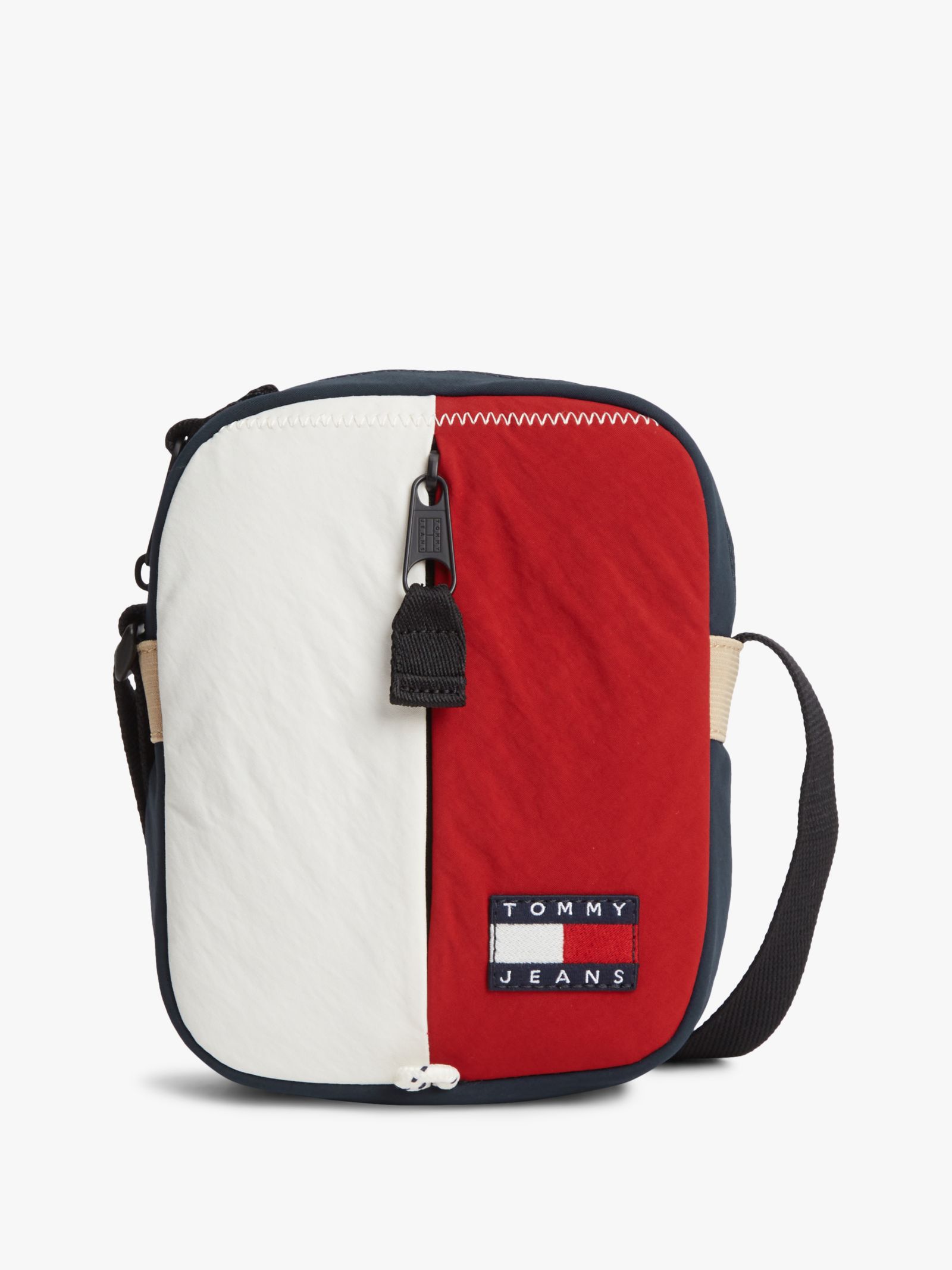 Tommy Jeans Archive Crossbody Reportertas van textiel