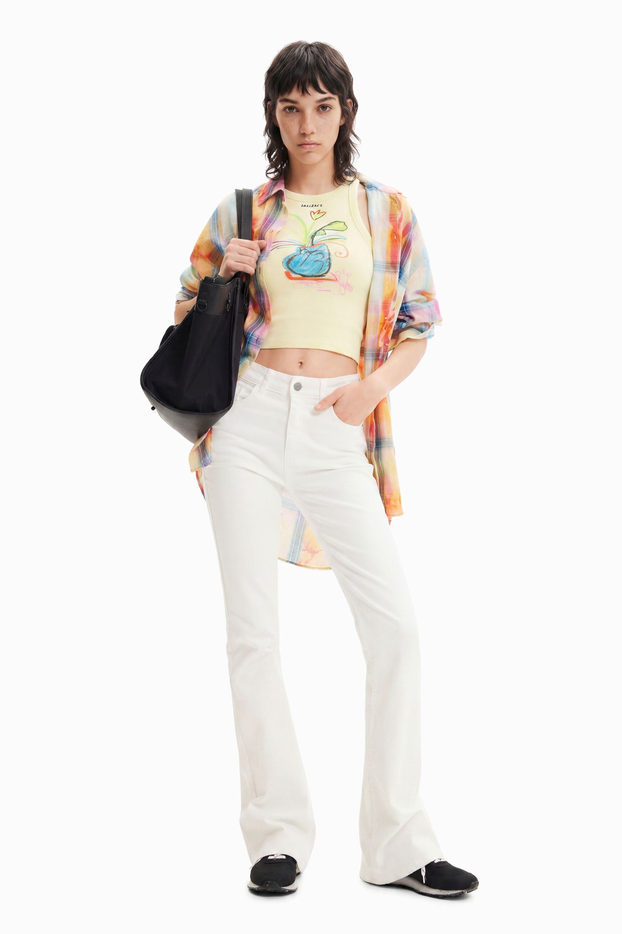 Desigual Lange flared jeans