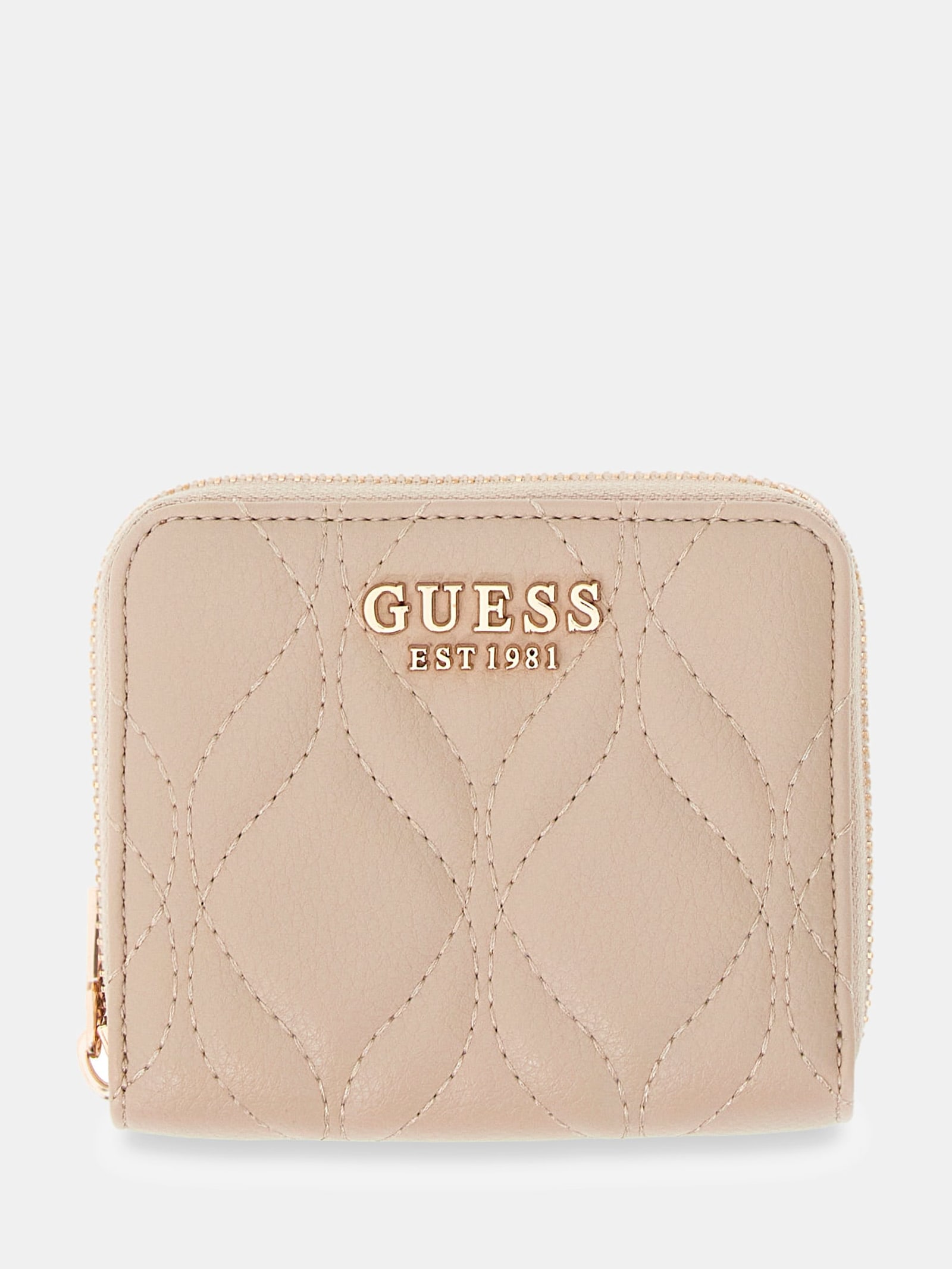 Guess Maxine Portemonnee in beige