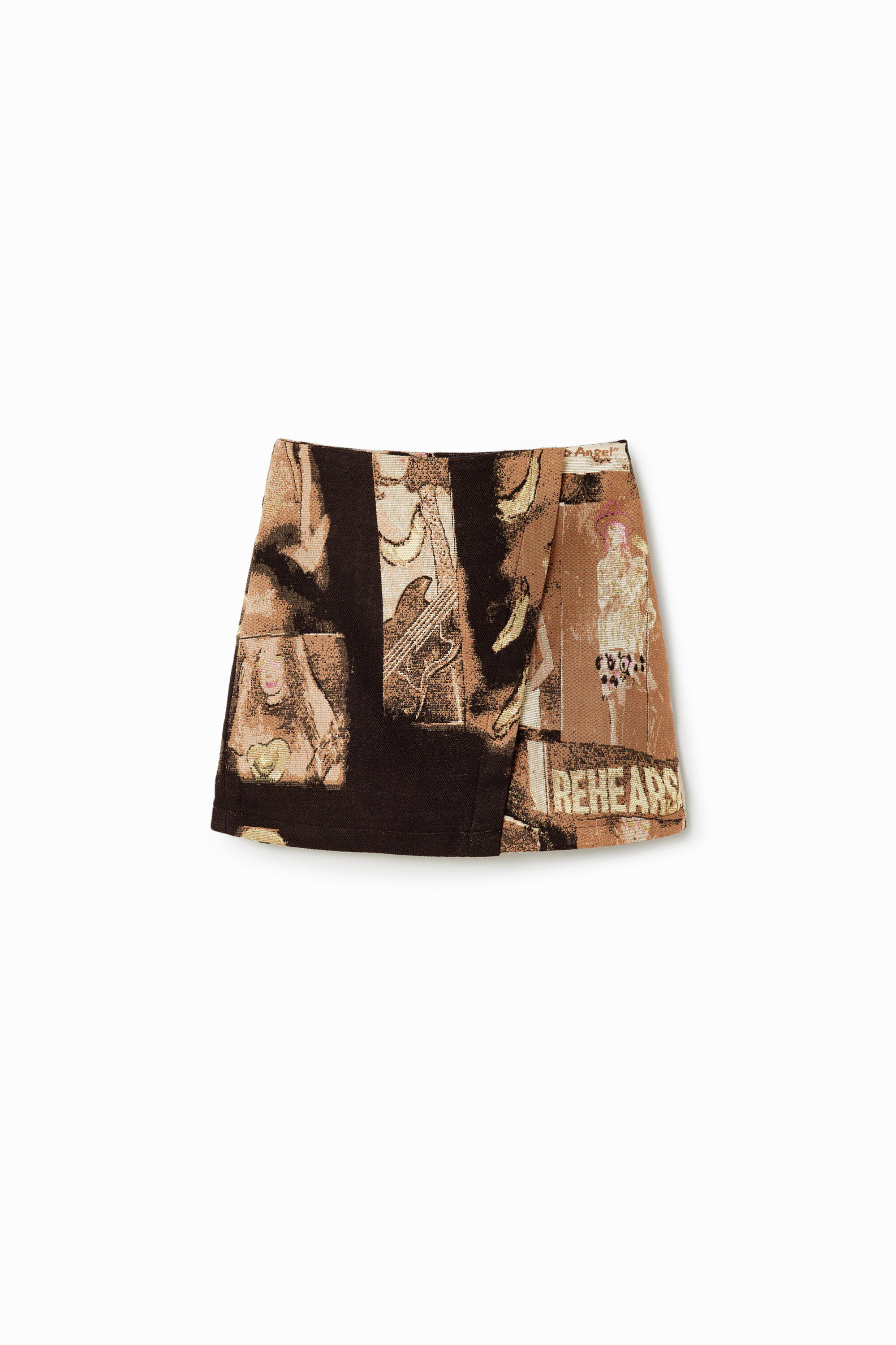 Desigual Arty jacquard minirok