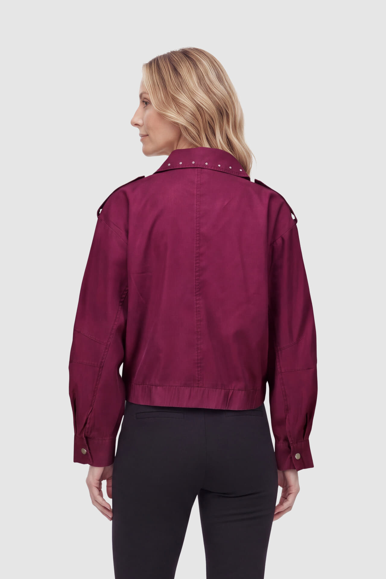 Freequent Blazer Andy Bordeaux Rood dames