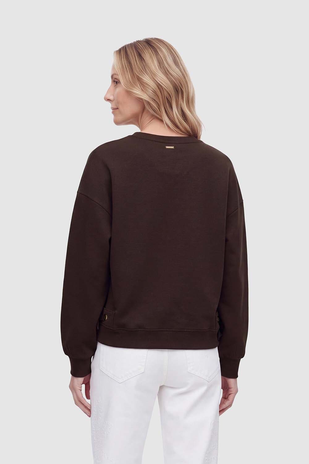 Zoso Sweater Romee Bruin dames