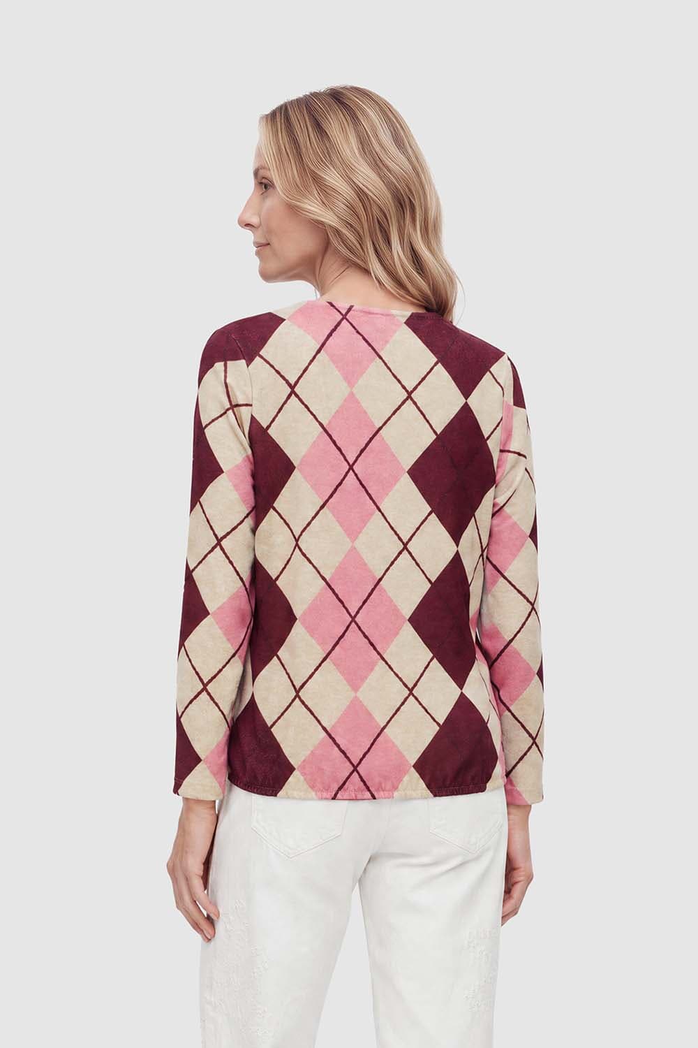 Enjoy Trui Bordeaux Rood dames