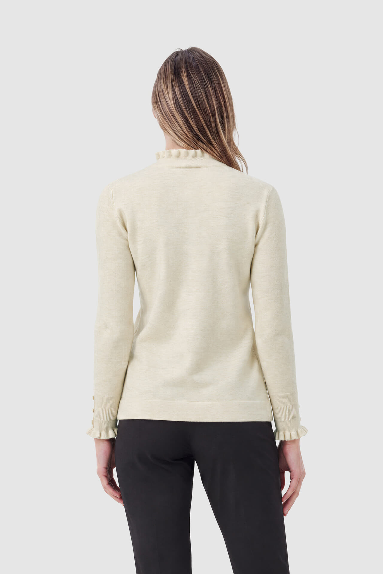 Bloomings Trui Beige dames in beige
